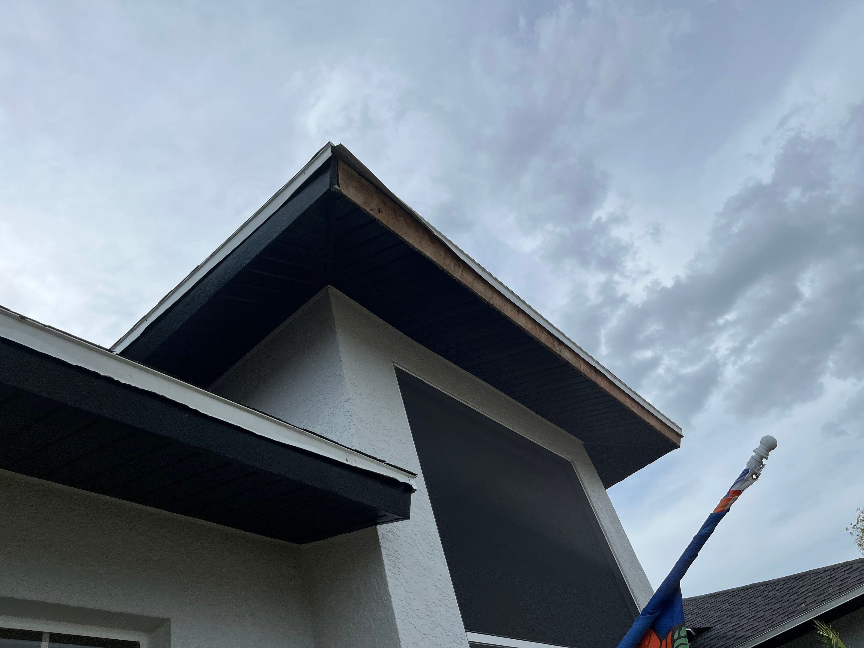 New Soffit and Fascia and Gutters in North Fort Myers FL by Gutter Professors
