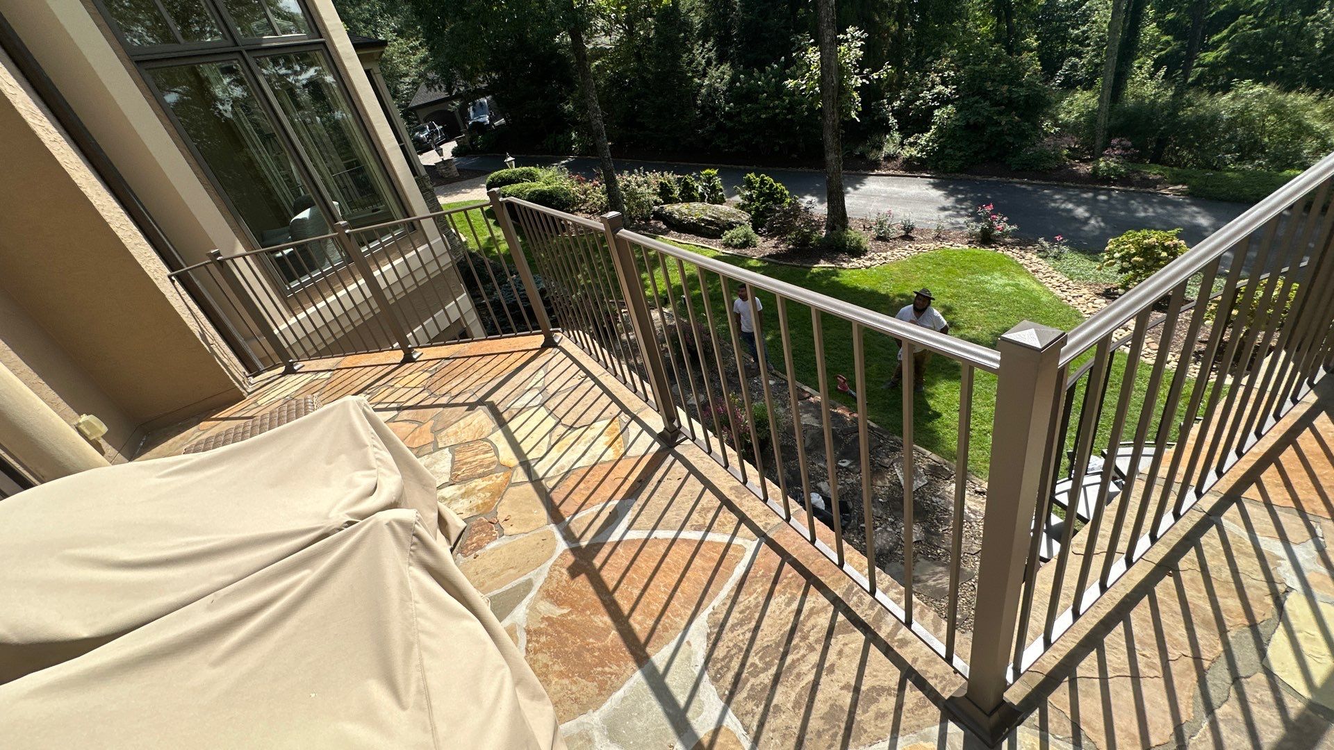 Refinishing Metal Railings and Spiral Staircase for Traveler’s Rest Estate by Painter1
