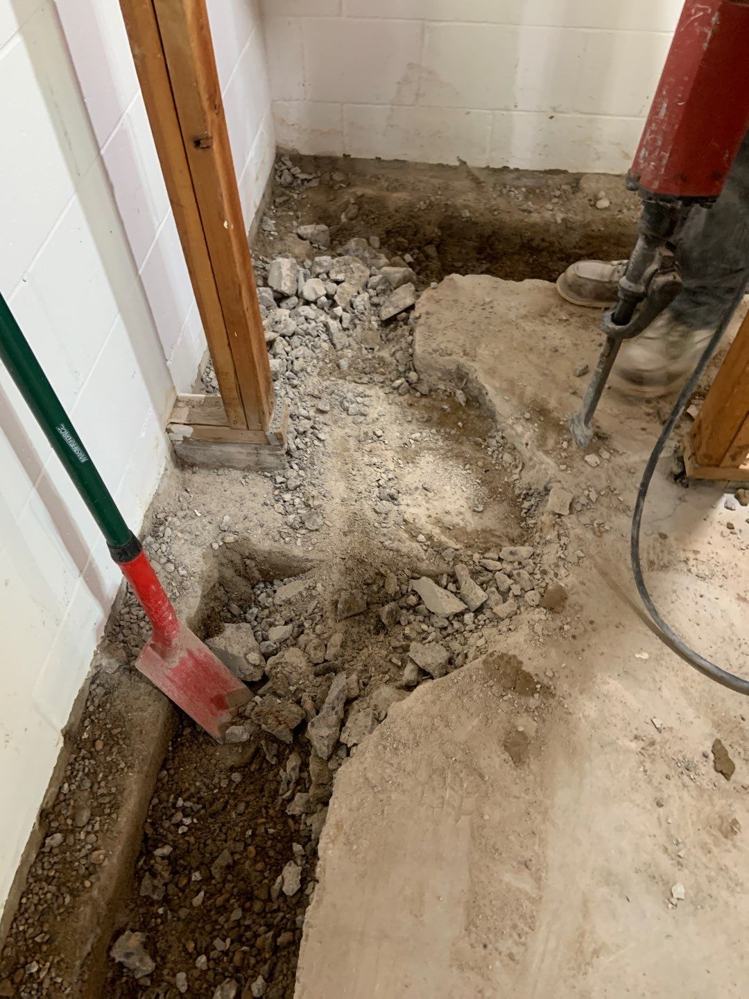 Correcting an Improper Installation for Alan in Chanhassen by Waterproofing Northeast