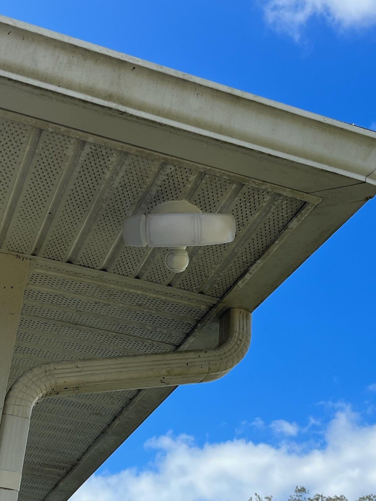 Motion Detector Spotlights using Motion Detector Lights Installation in Occee,FL by HandyMangum