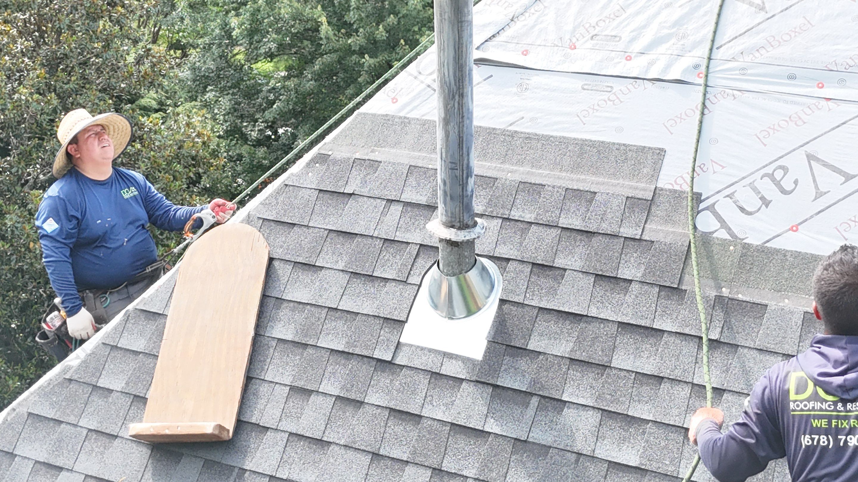 North Spalding Lake Dr  Atlanta Roof Replacement  by Dom Roofing & Restoration
