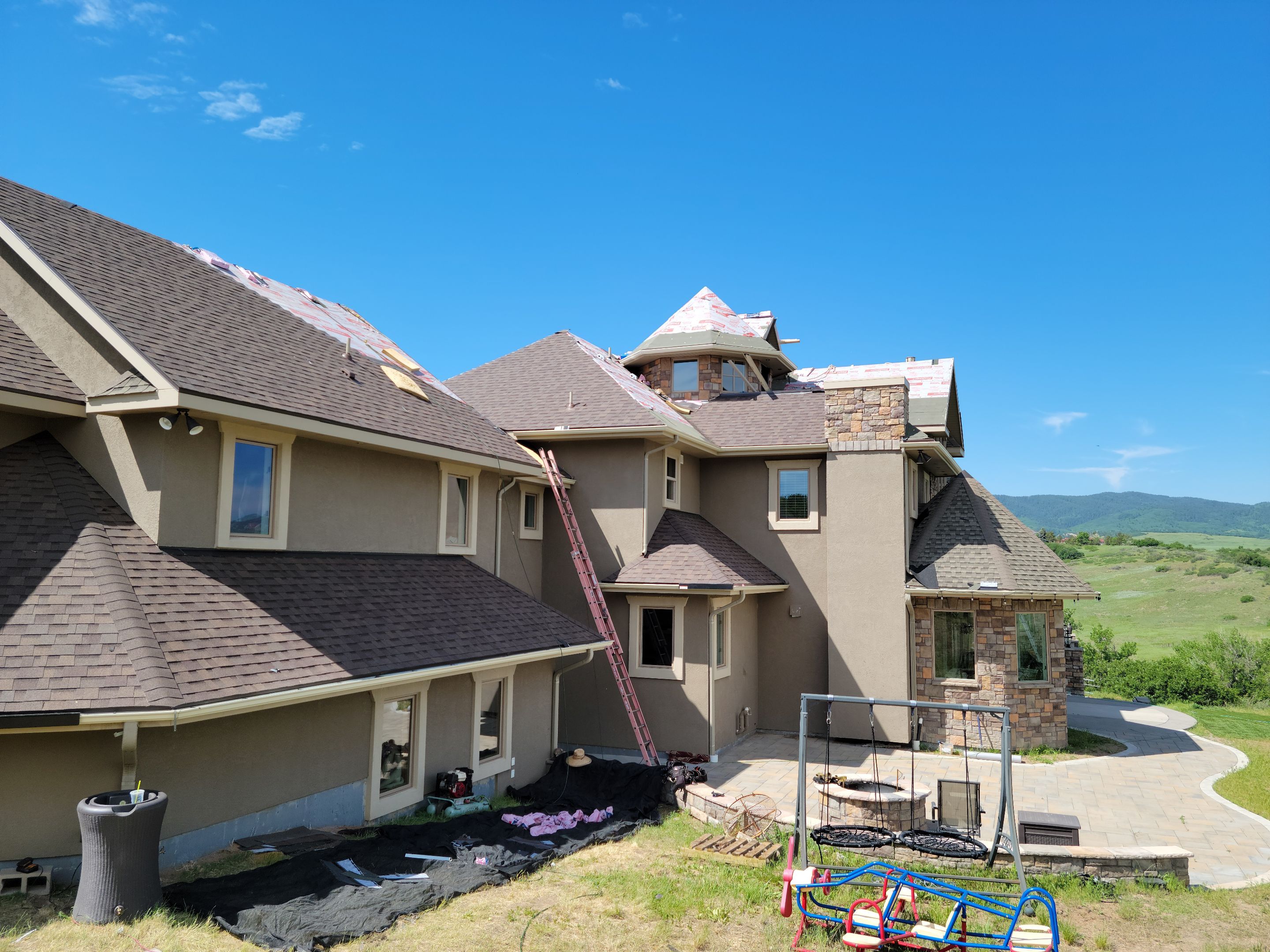 Residential Roofing Installation using Owens Corning TruDefinition Duration STORM by A to Z Roofing