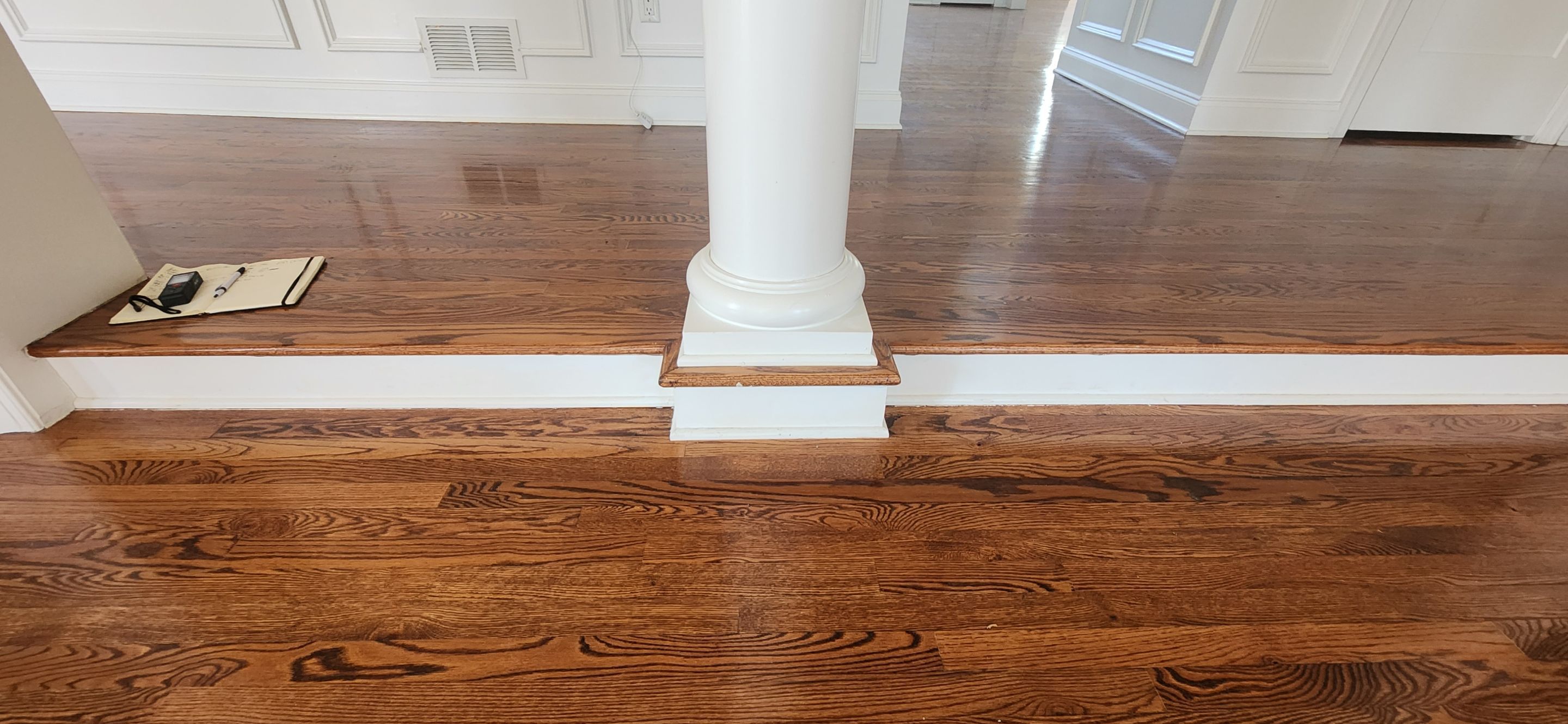 Large Format Tile Installation by Footprints Floors Morristown