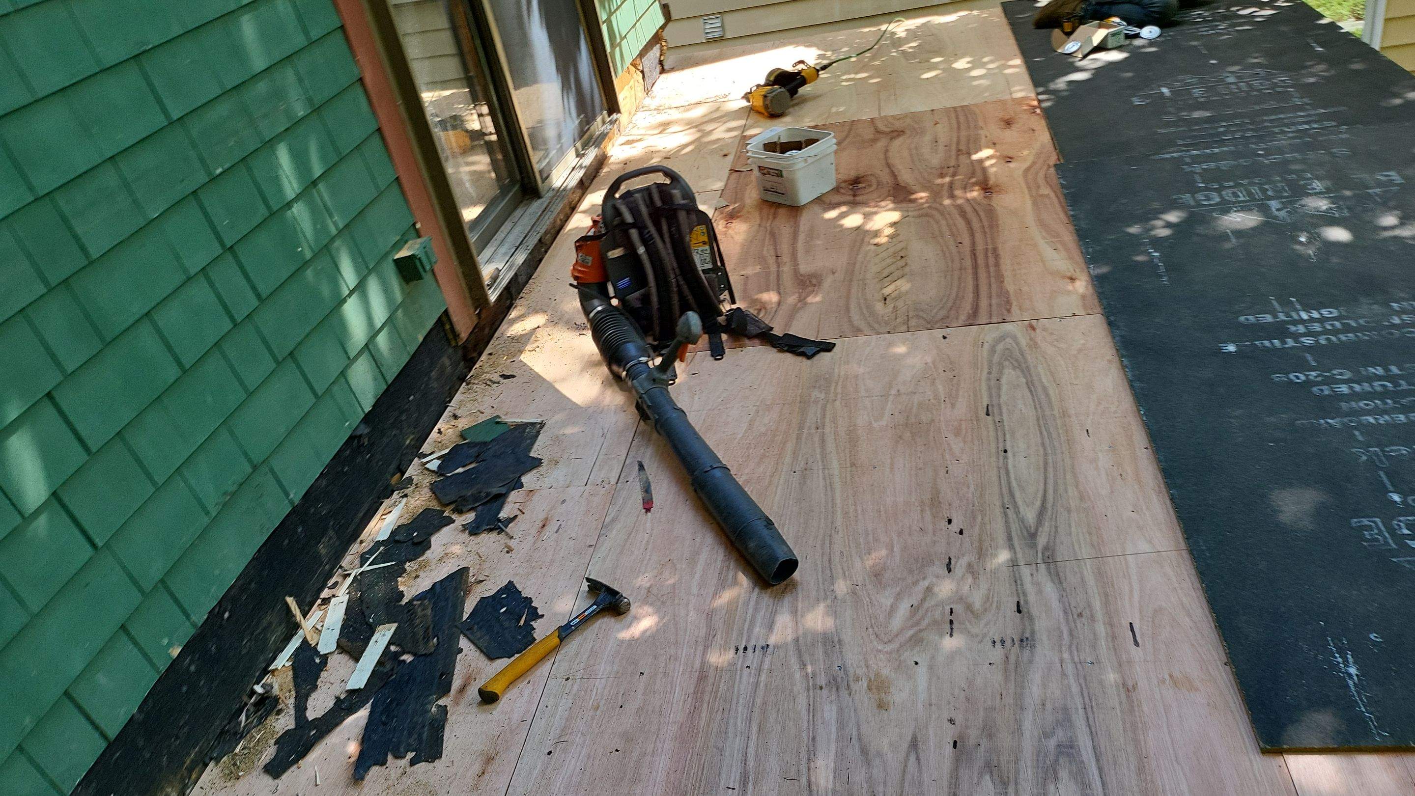 Deck Installation using EPDM substrate by A Plus Exterior
