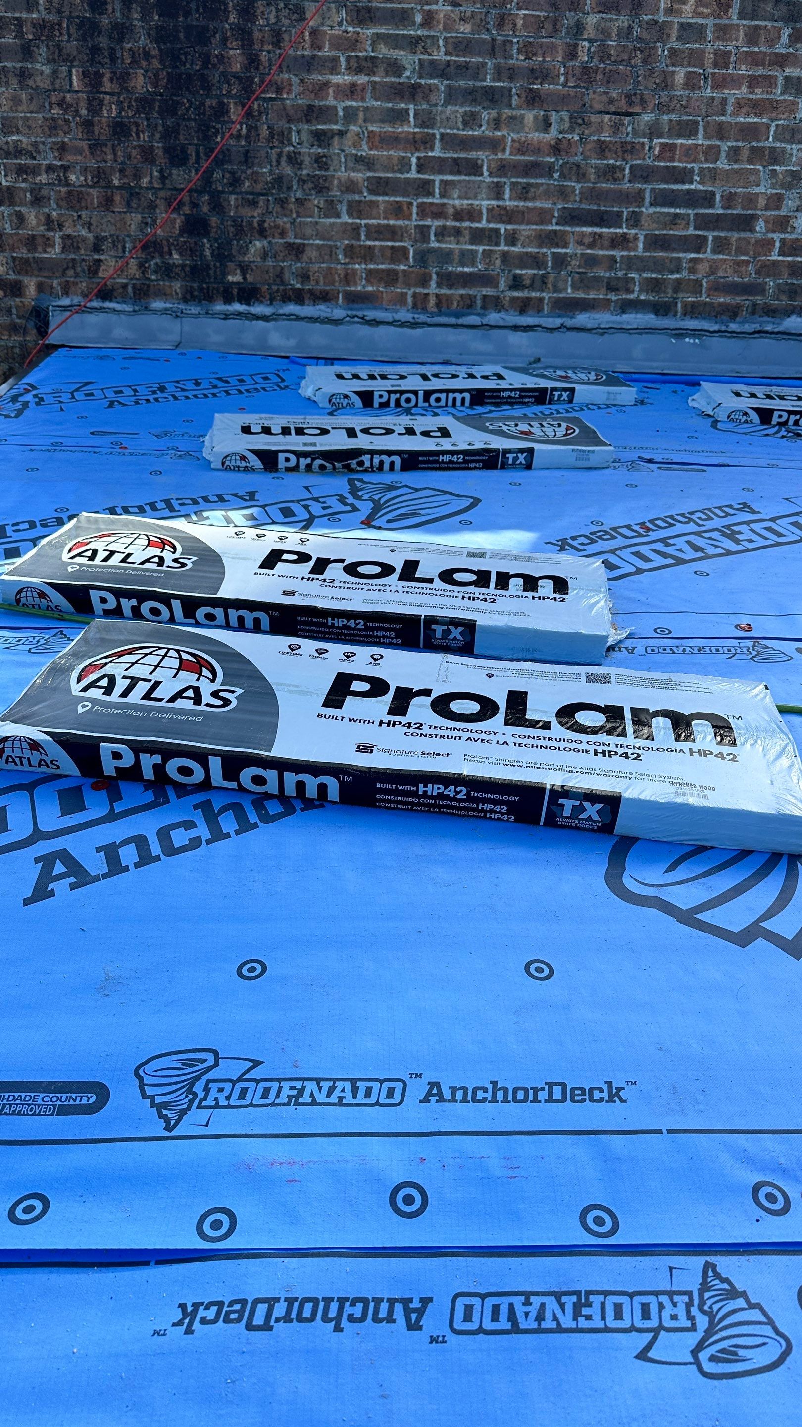 Roof Replacement with Chimney Flashing Detail — Houston, TX by PL Roofing & SB Roofing, LLC.