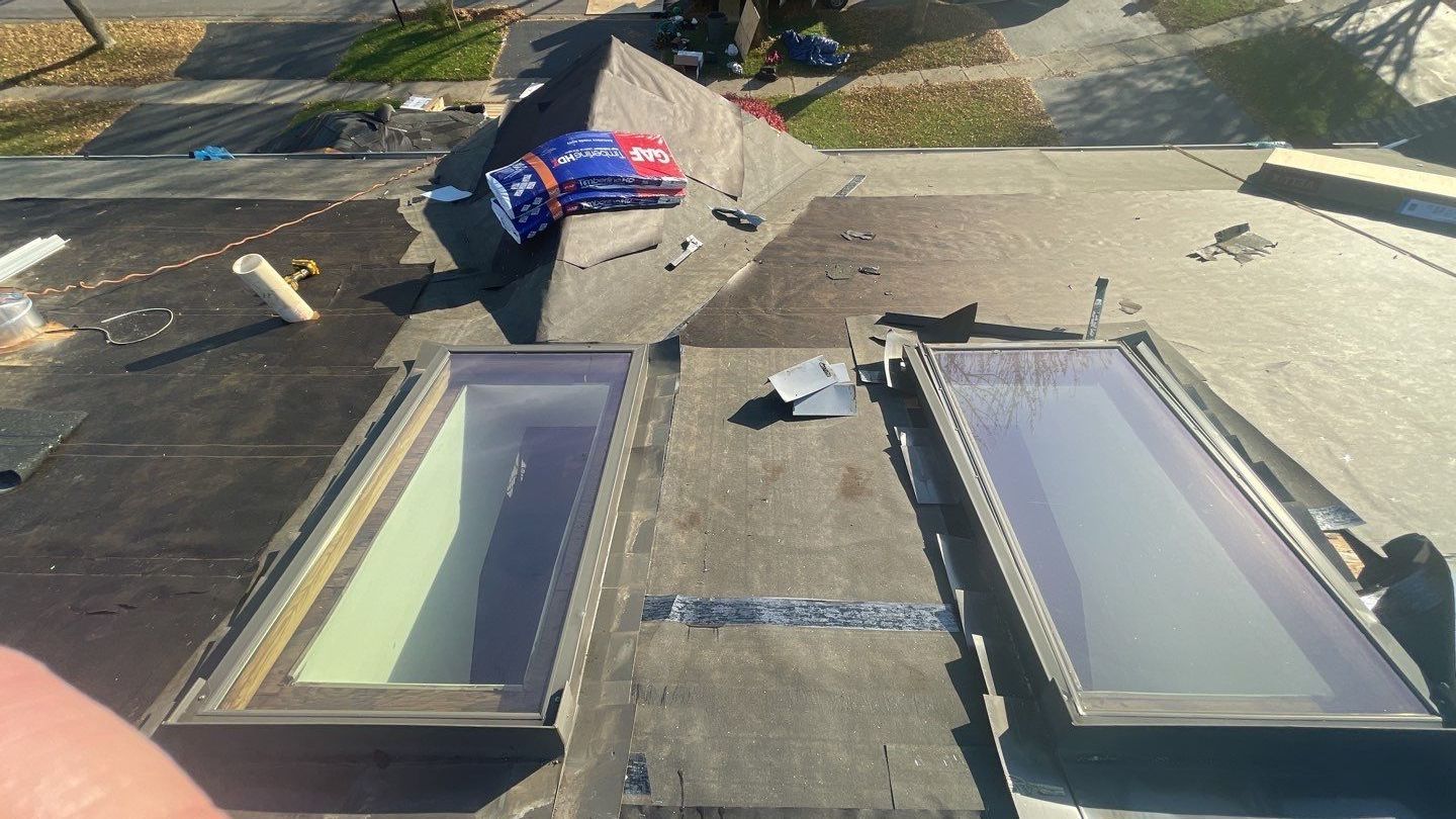 Multi-family unit roof replacement. using GAF Timberline HDZ by Pro Home Services Inc
