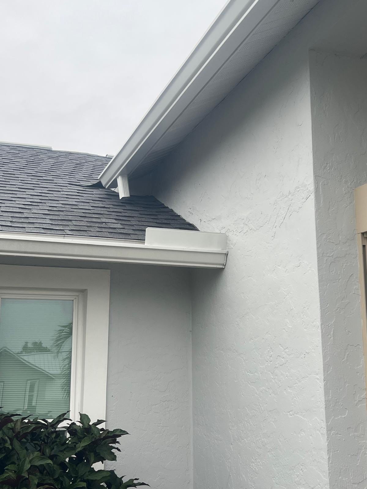 Seamless Gutter Installation Before Rainy Season in Cape Coral FL by Gutter Professors