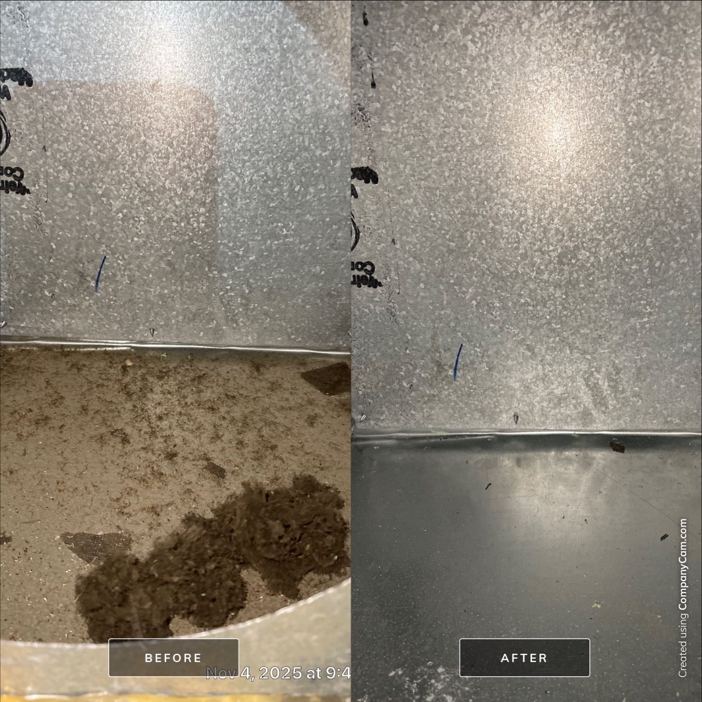 Project in Columbus by Voyager Air Duct Cleaning