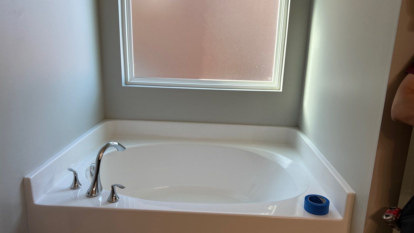 Tile shower remodel and heated floors by Footprints Floors of Nashville