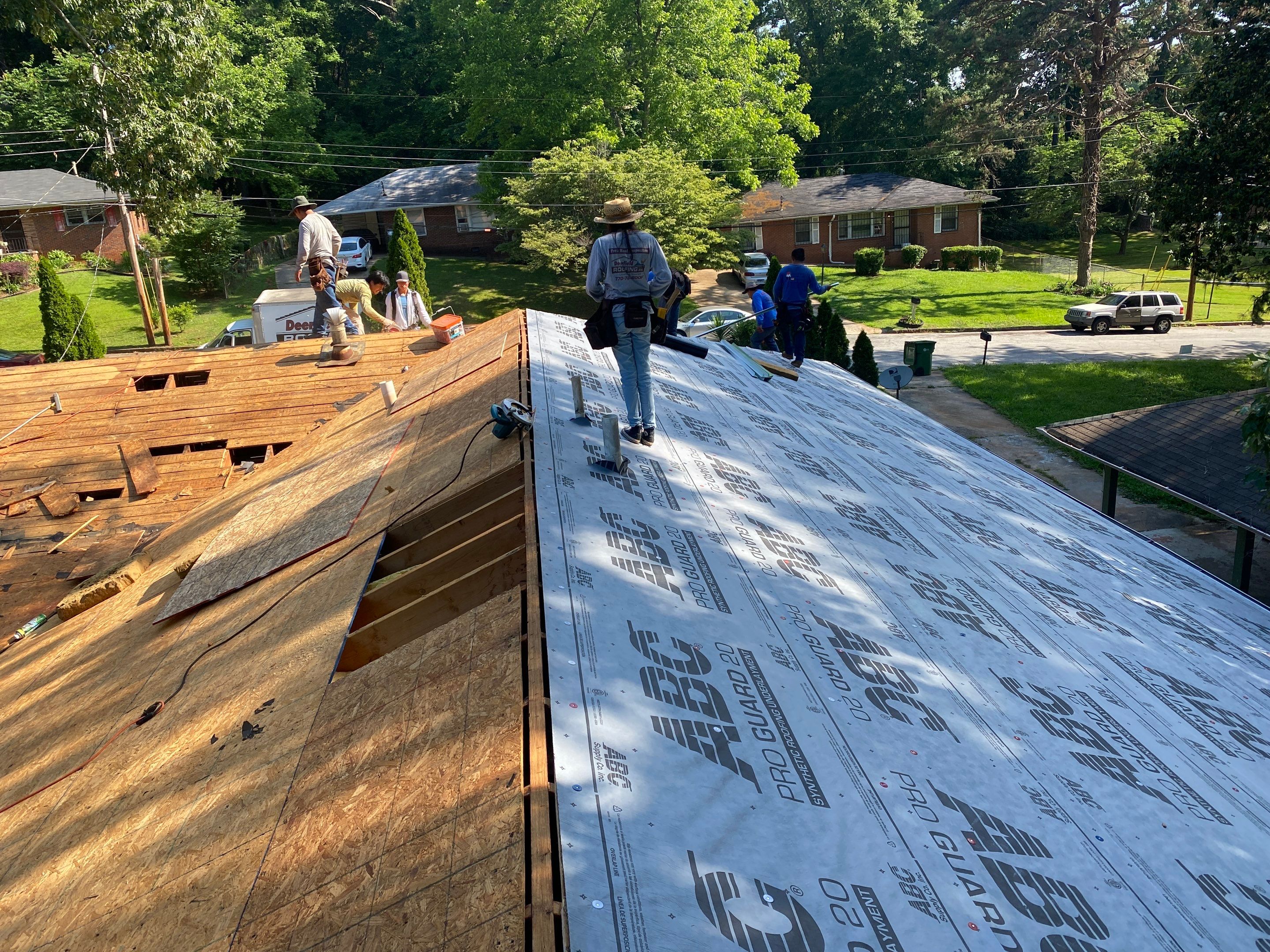 Roof Replacement by Deerfield Roofing LLC