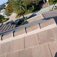 Westlake Saxony Slate 900 Tile Cafe Sand Blend  by Total Roofing System The Metal Roof Experts