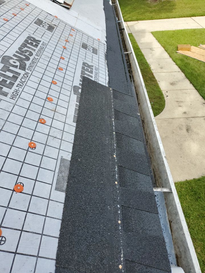 Residential Roofing Installation using Roof Replacement by American Roofing & Construction LLC