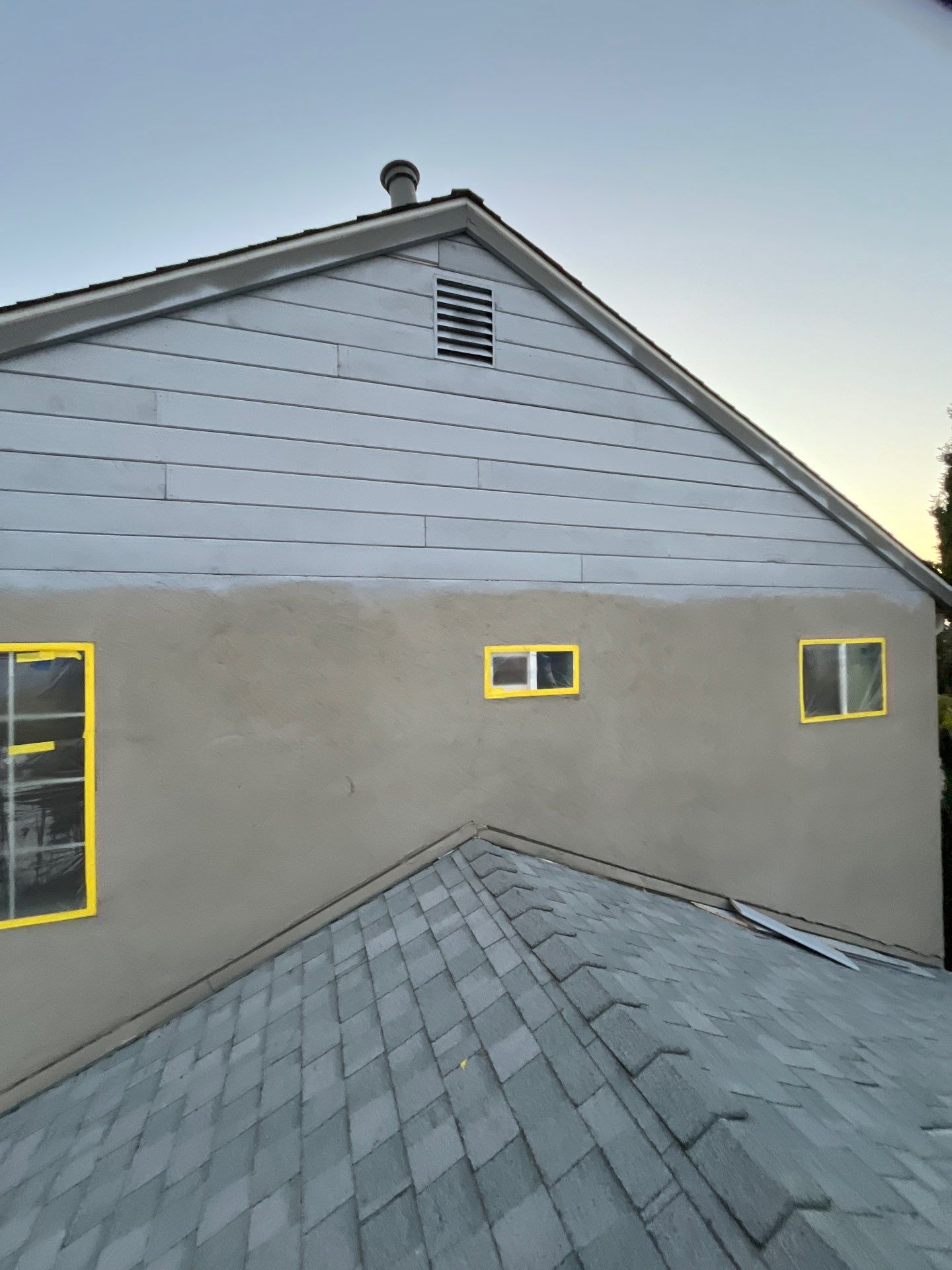 Exterior repaint-siding and stucco by Herrera’s Bay Area Painting inc.