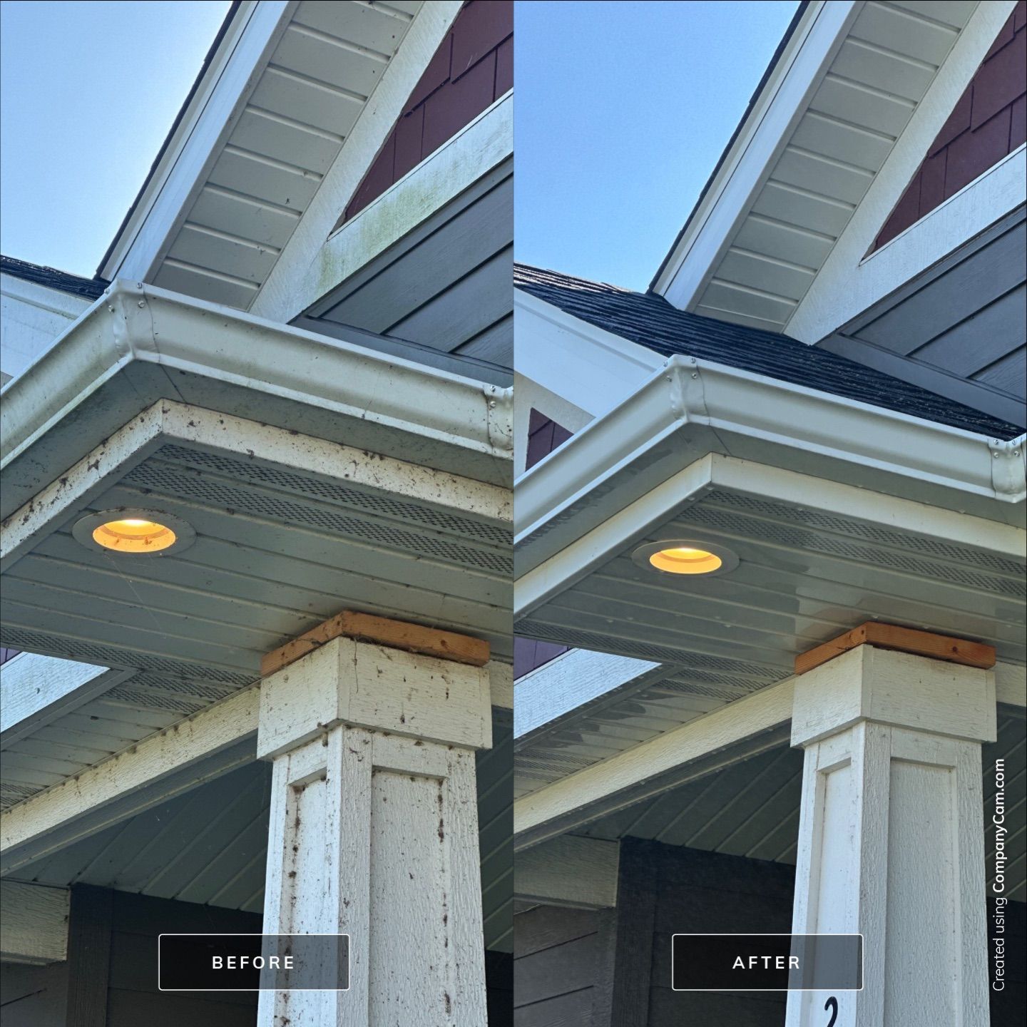 Project in Kenosha by Simmons Power & Soft Washing