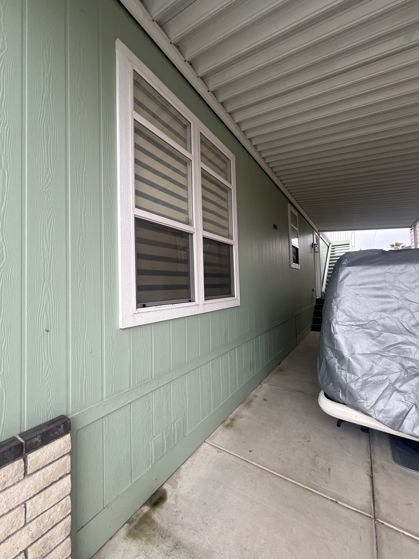 Complete Exterior Painting of a PCH Mobile Home by Beach City Painting