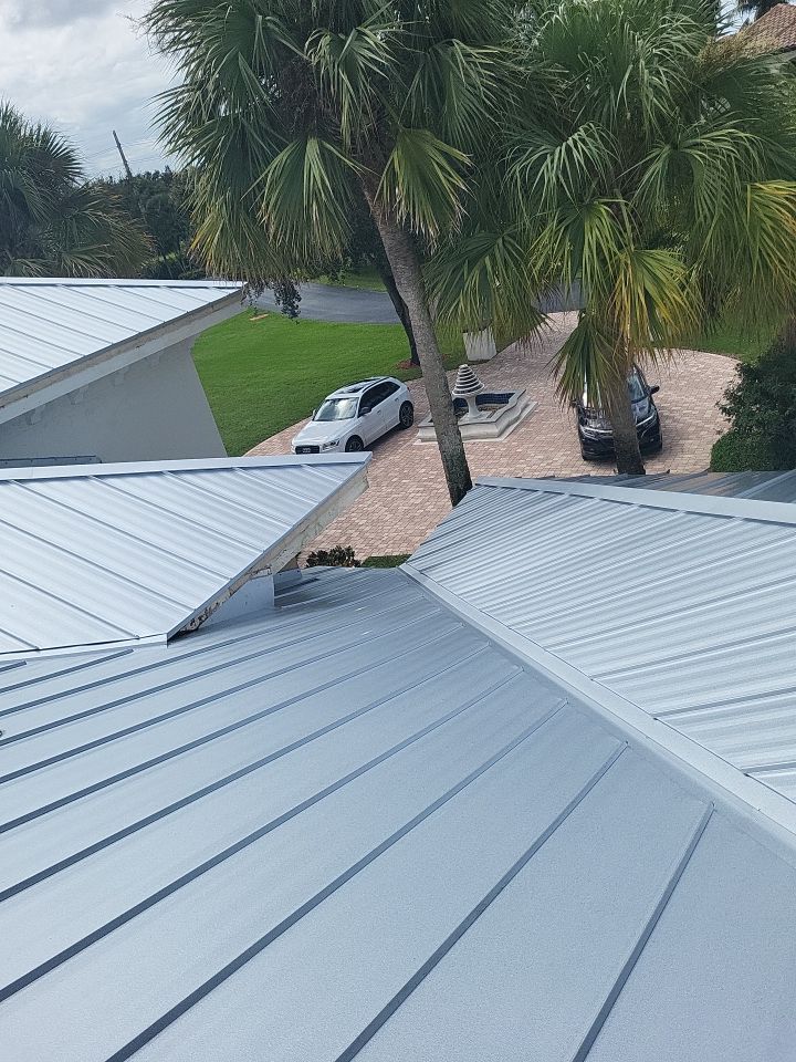 Residential Roofing Installation using Mil Finish-Unpainted by BLUES BROTHERS CONSTRUCTION CORP