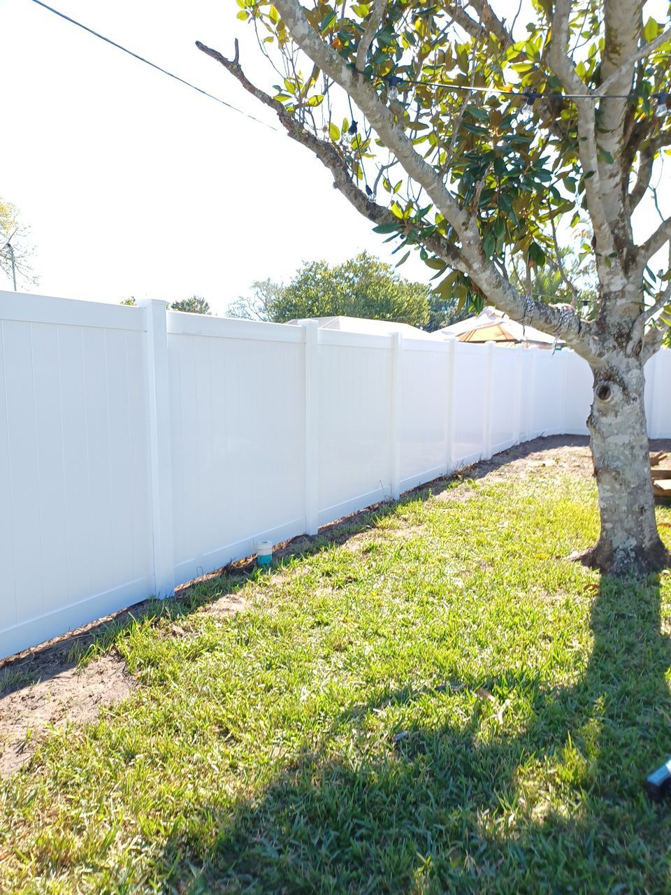 Bradenton, FL 6 ft. Tall White Vinyl Privacy Fence  by Asap fence and gates, LLC