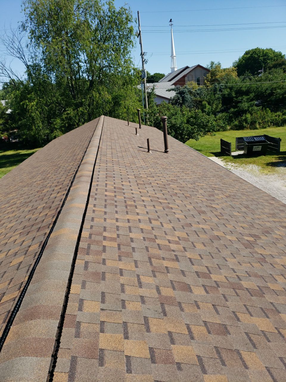Brand: Atlas Pinnacle Color: Copper Canyon Drip: Royal Brown by Eagle Eye Roofing
