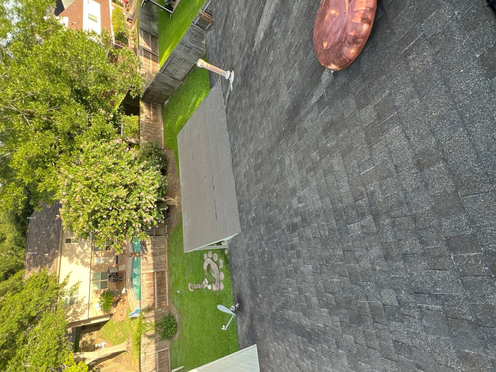 Hail Damage using Owen's Corning Duration (Lifetime) Shingles by Roof Repair Company