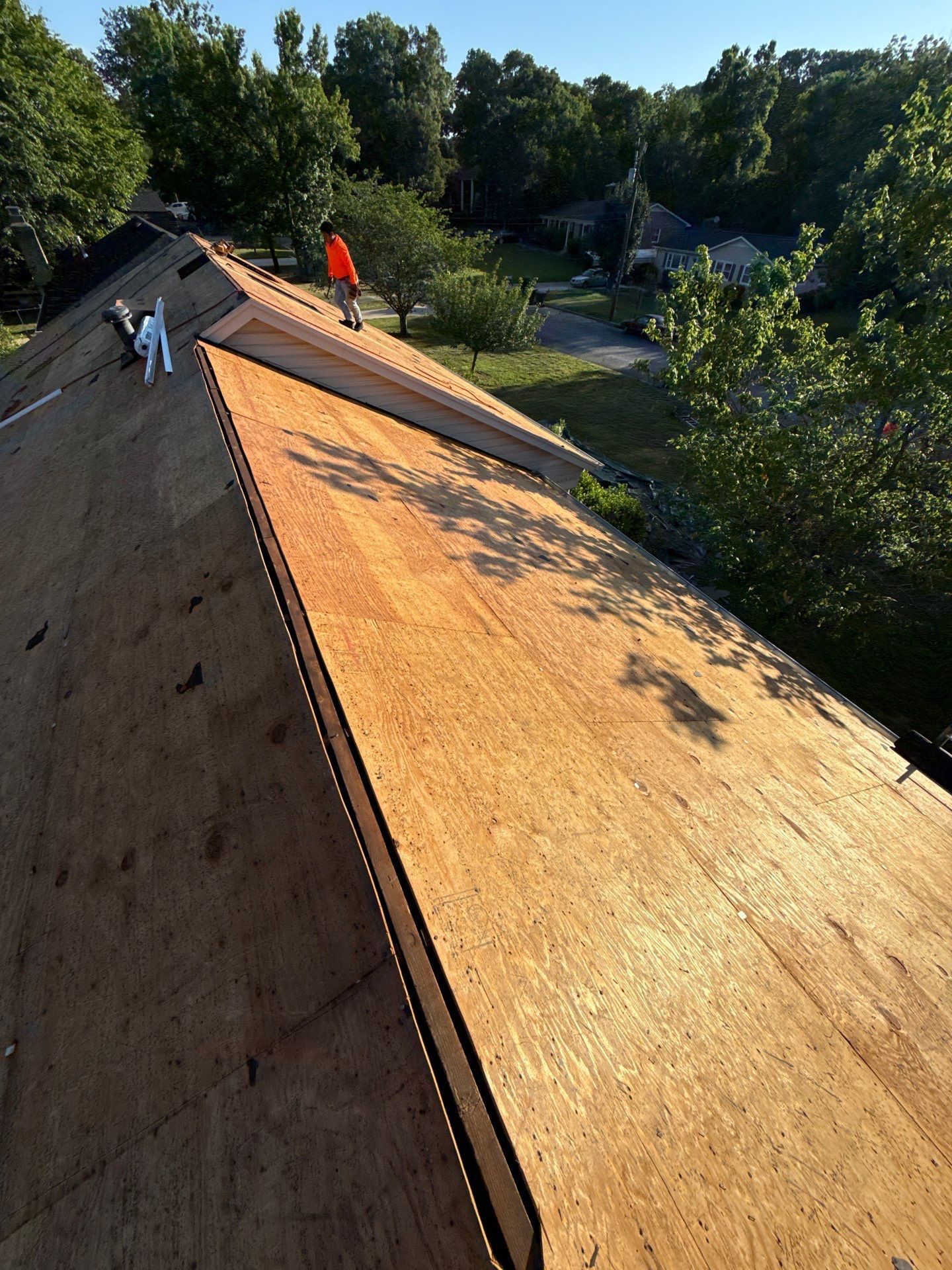 Architectural Shingle Roof Replacement and Accessory Metal Roofing in Greensboro by Carolina Professional Roofing, Inc