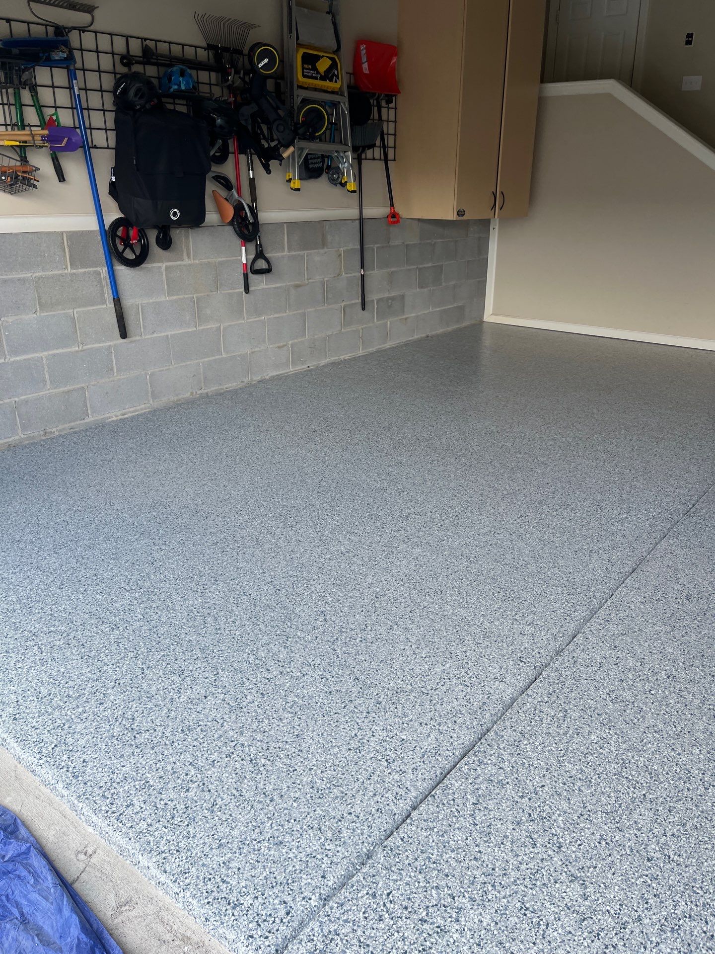 Garage Floor Coating using Tidal Wave by My Garage Floor Guys