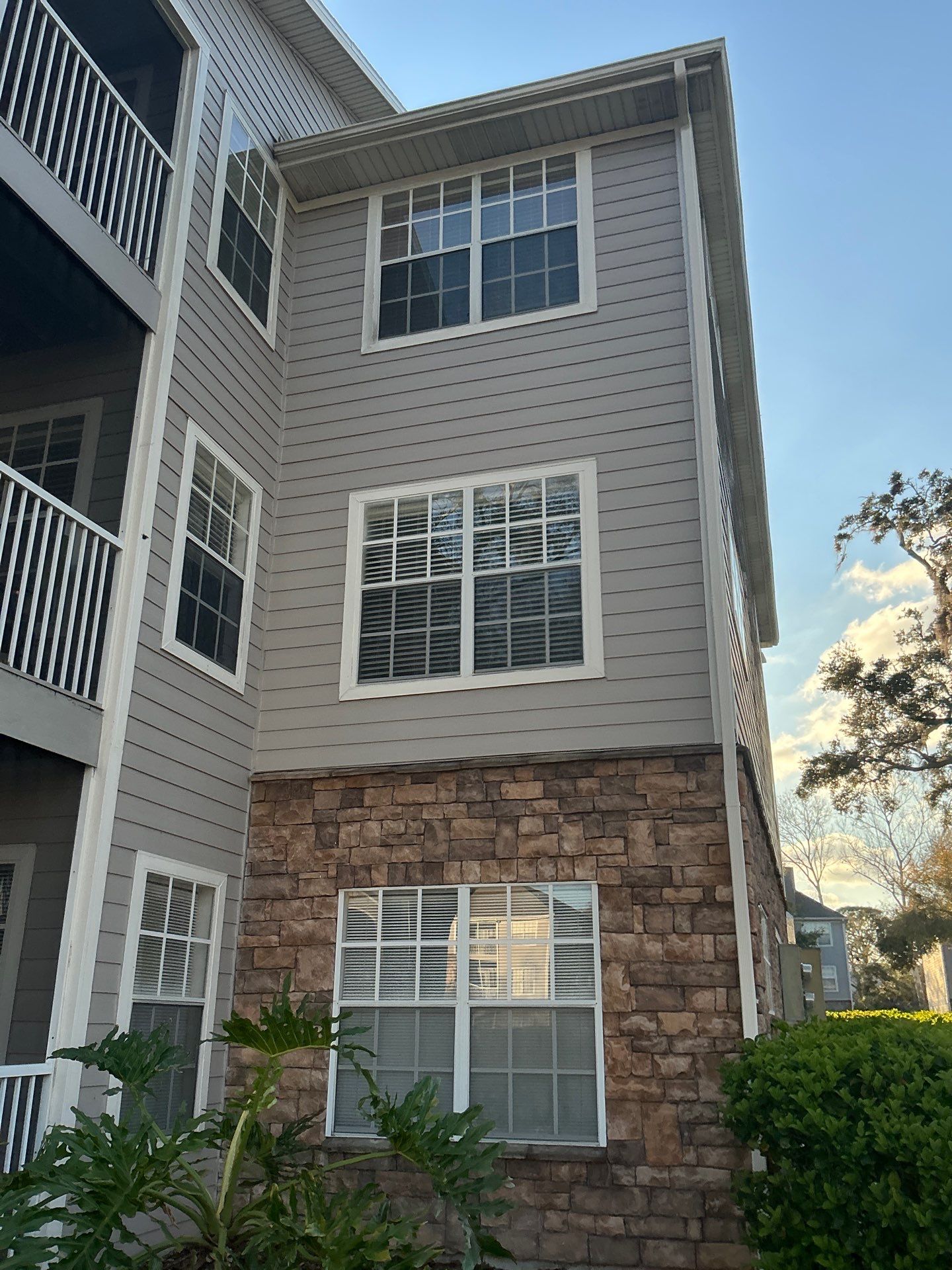 Downspouts for the High Buildings in Tampa FL by Gutter Professors