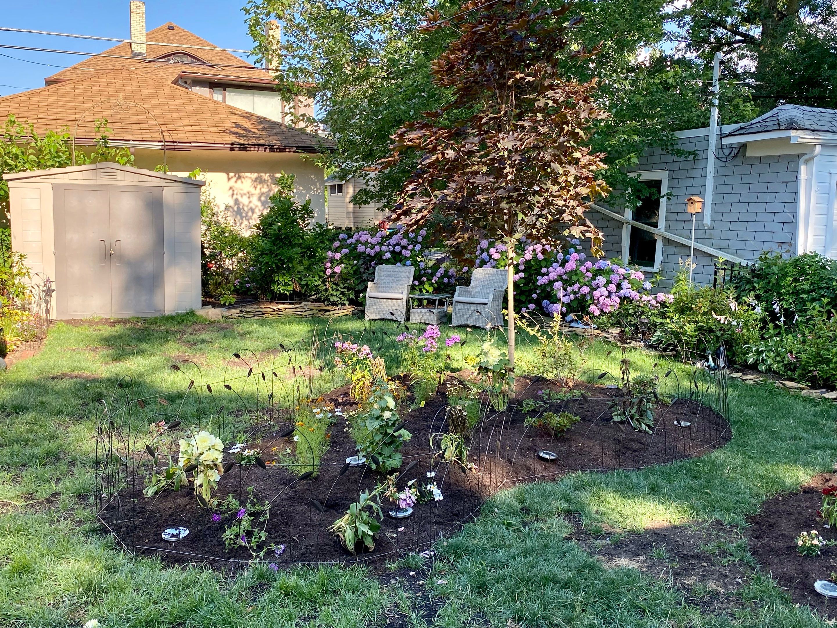 Woodland Island Project by Elm Rose Gardens