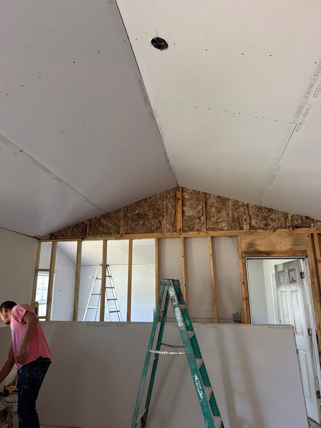 Interior repair by fire damage by Just Brilliant Restoration JBR