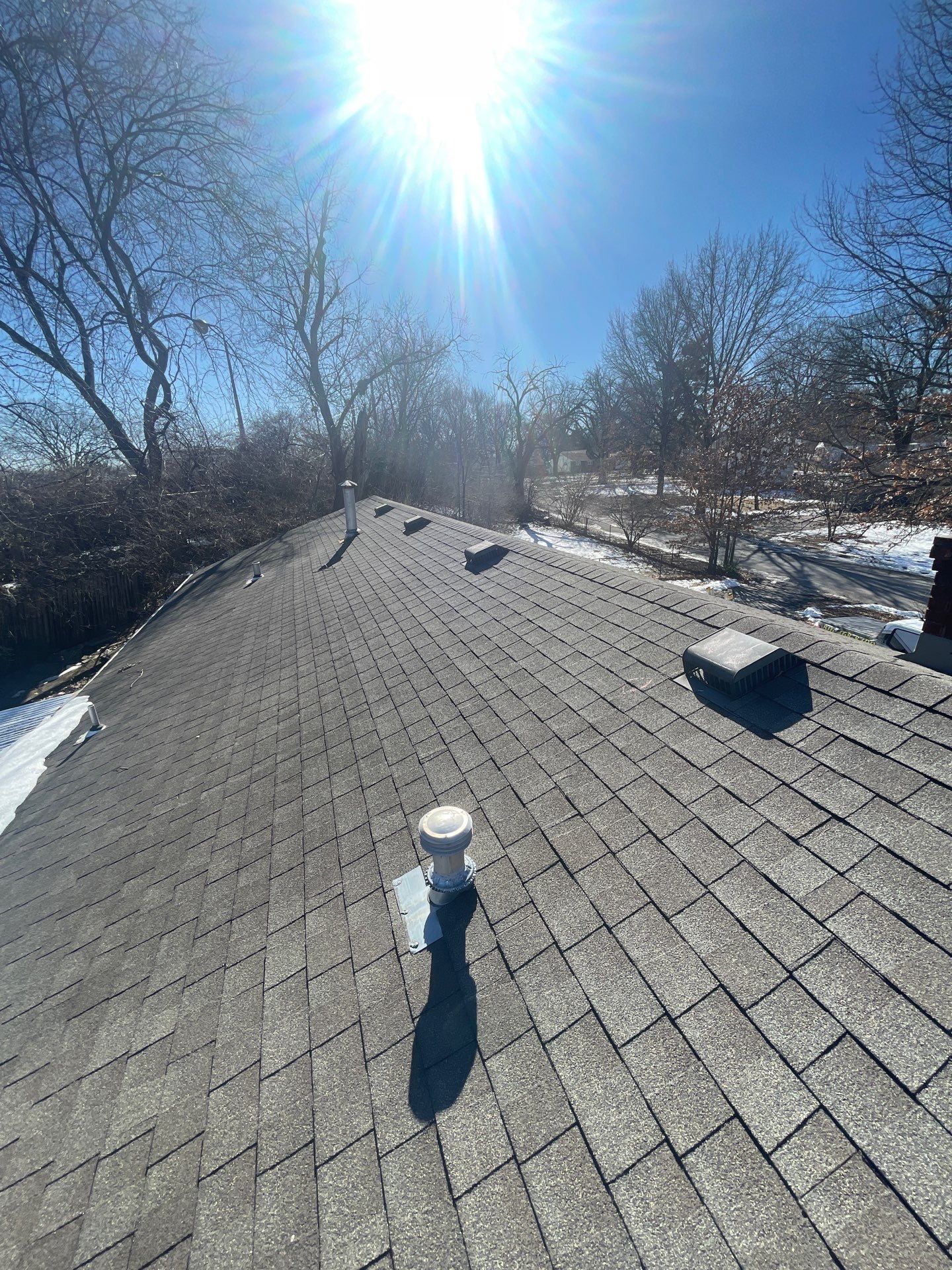 Storm Damage repair in Kansas City Missouri  IKO Dynasty Roof by EEC  Windows, Siding & Roofing 