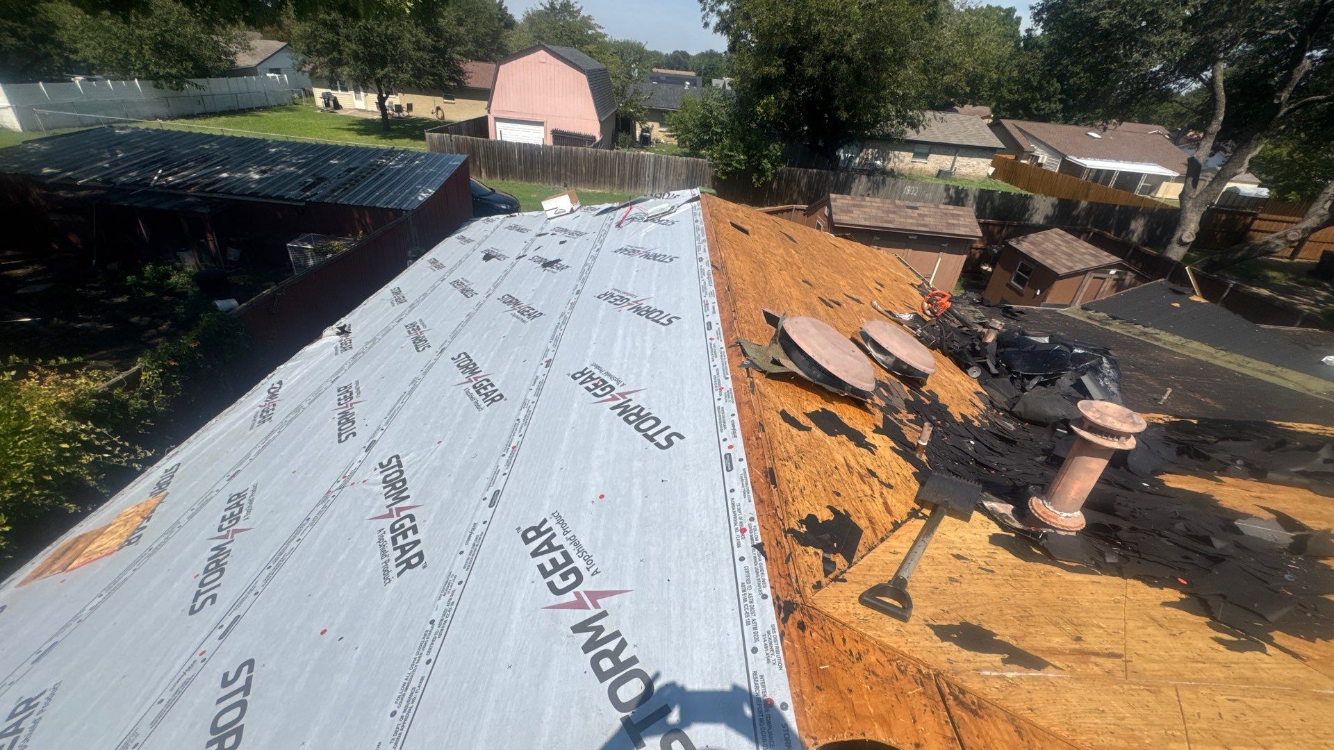 Project in Garland by Rhino Roofing and General Contracting, LLC