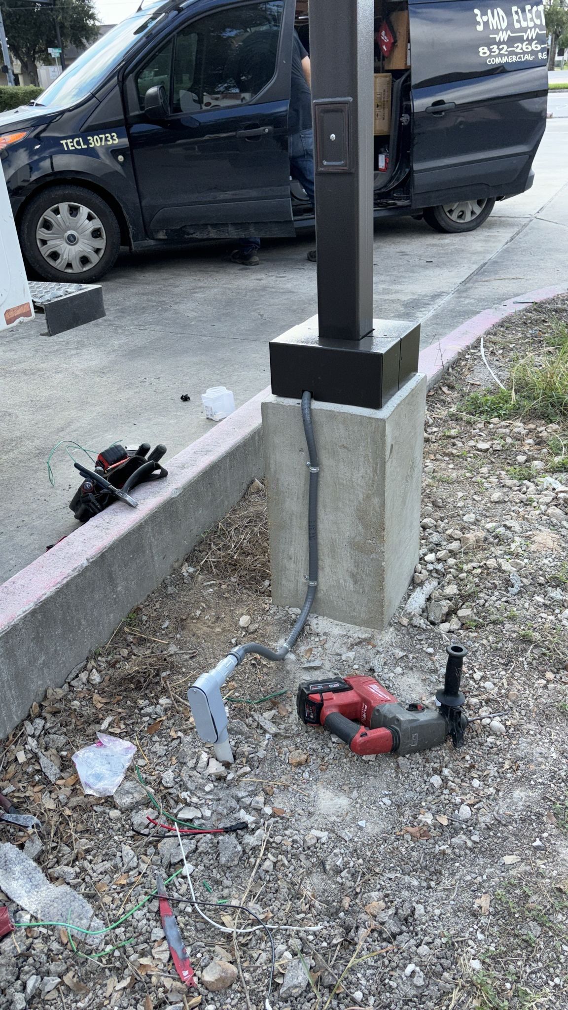 Rebecca Macias — Commercial Concrete Repair & Light Pole Restoration by Texas Urban Elements