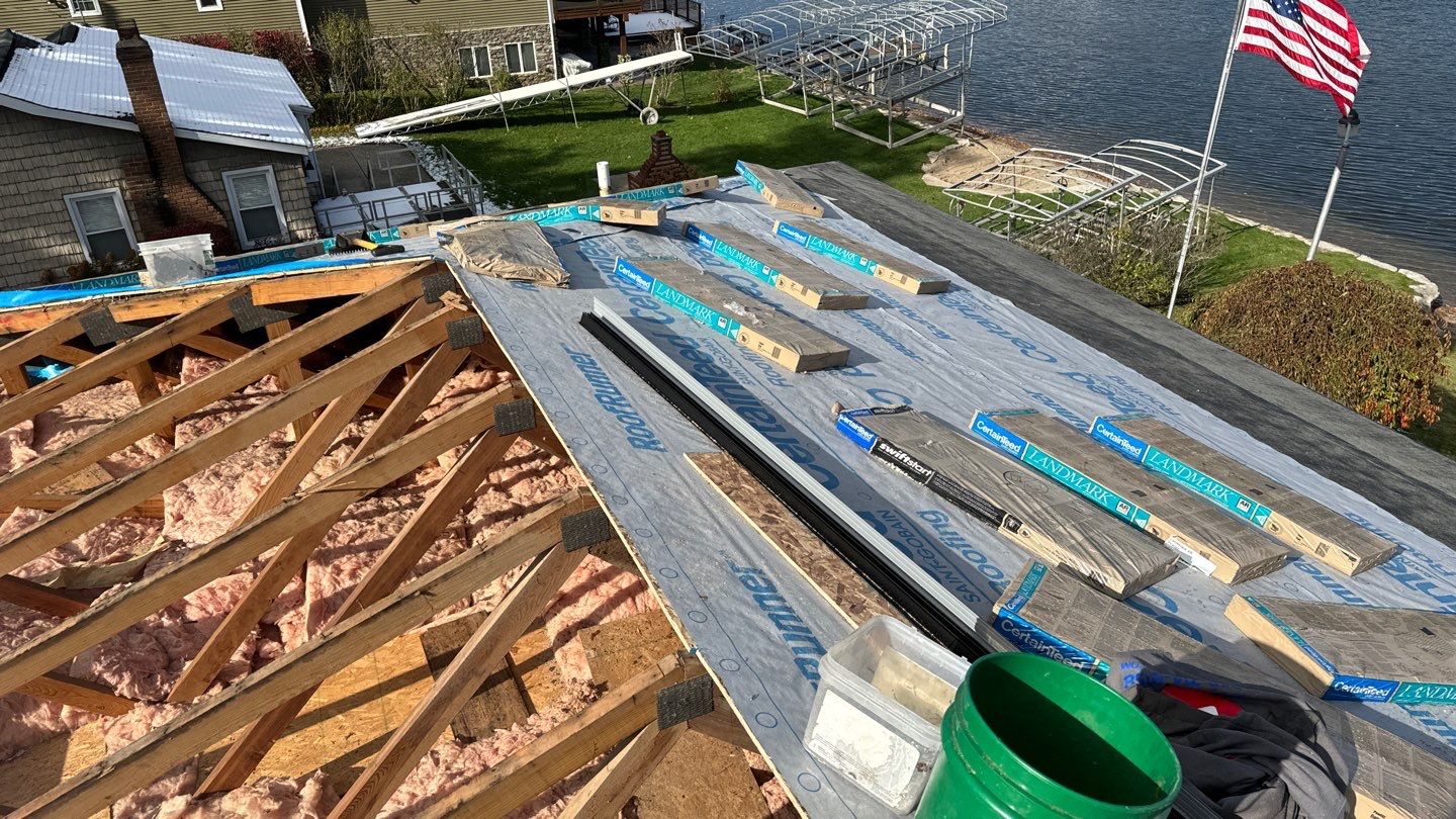 Roof Replacement using CertainTeed Landmark by 180 Contractors