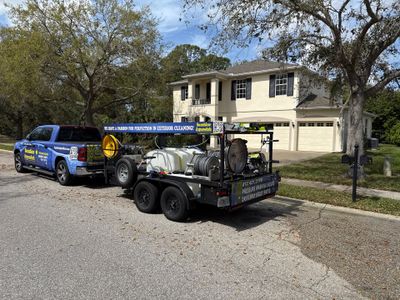 Barrington Ridge 2-Story House & Driveway Cleaning – Before & After Transformation!