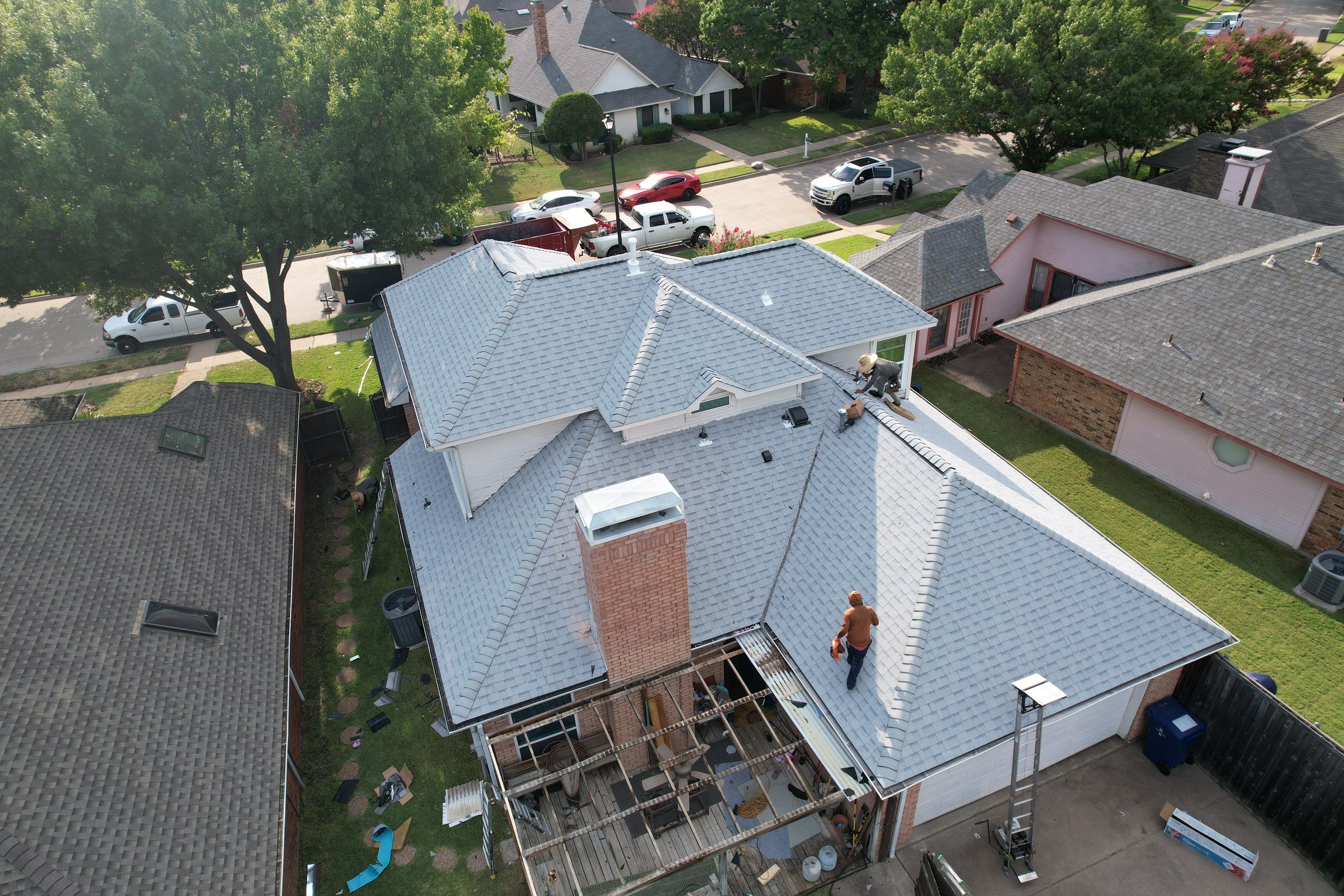 Project in Garland  by Zeus Exteriors