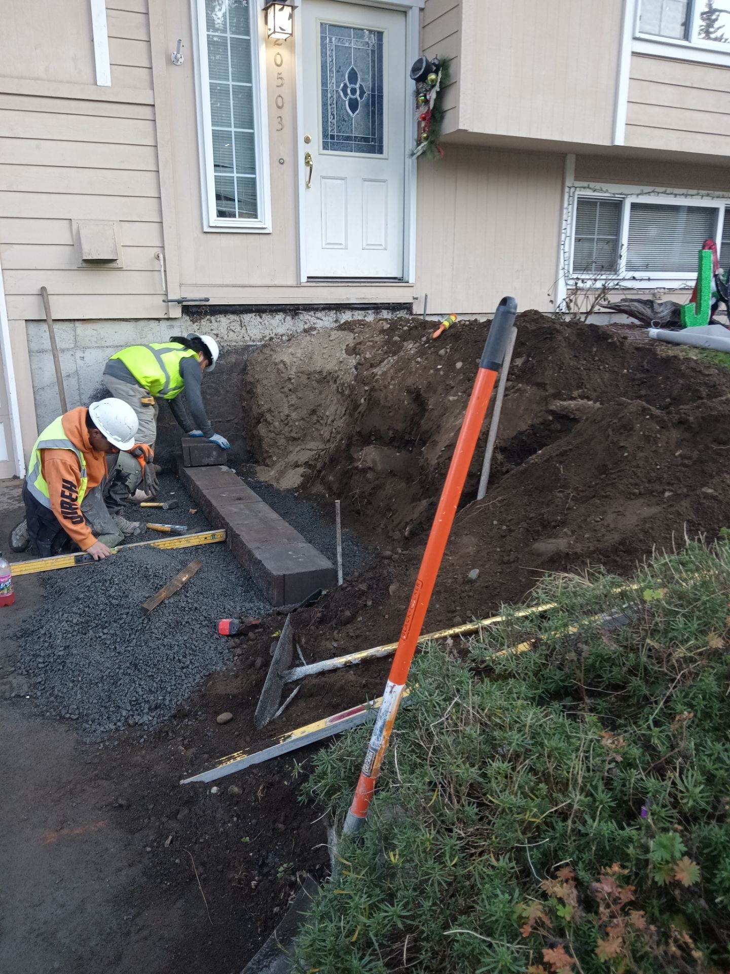 Concrete Front Stair Repair | Bothell  by Jireh Asphalt & Concrete Inc 