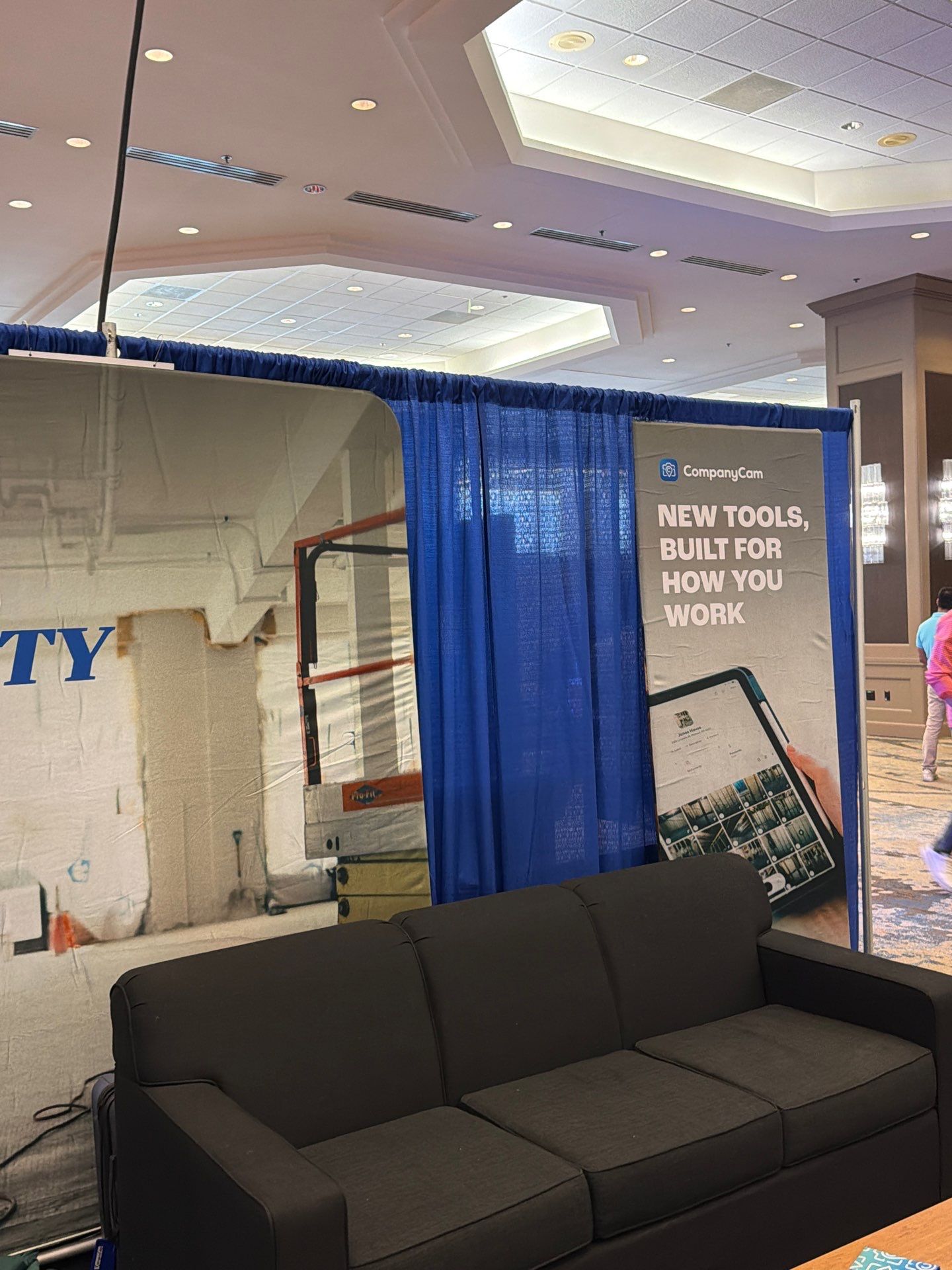 Commercial Exhibit and Branded Booth Installation in Dallas by CompanyCam Sales Demo