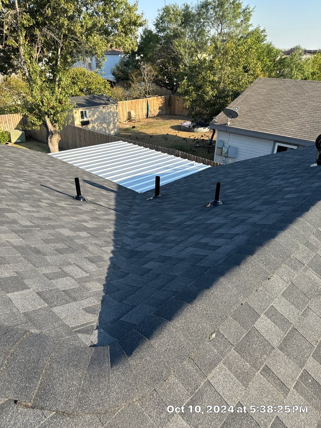 Onyx Black Roof Replacement | San Antonio, TX by Ayan Roofing