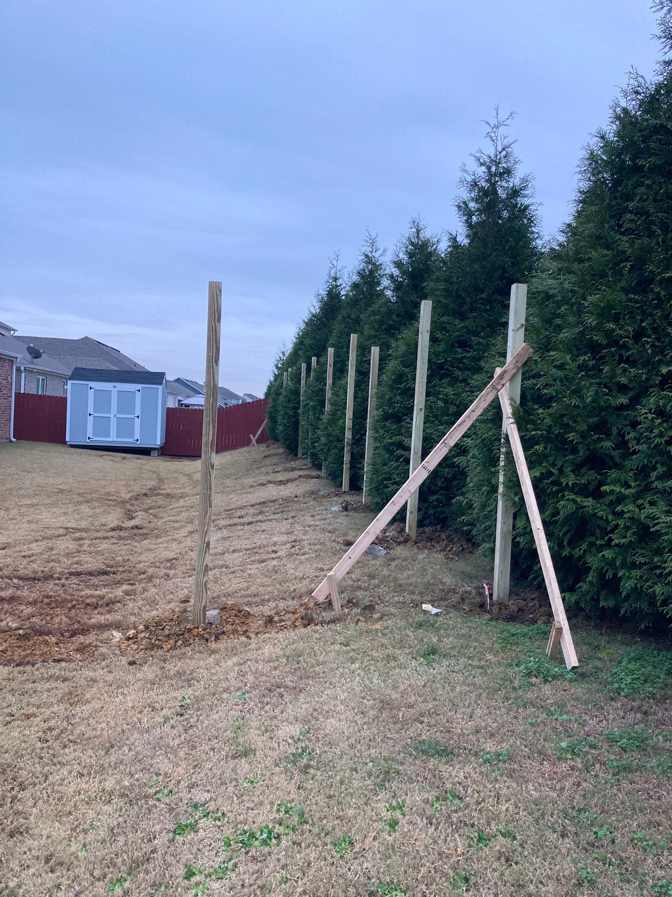 Tannehill Privacy Fence by Pillar and Pine