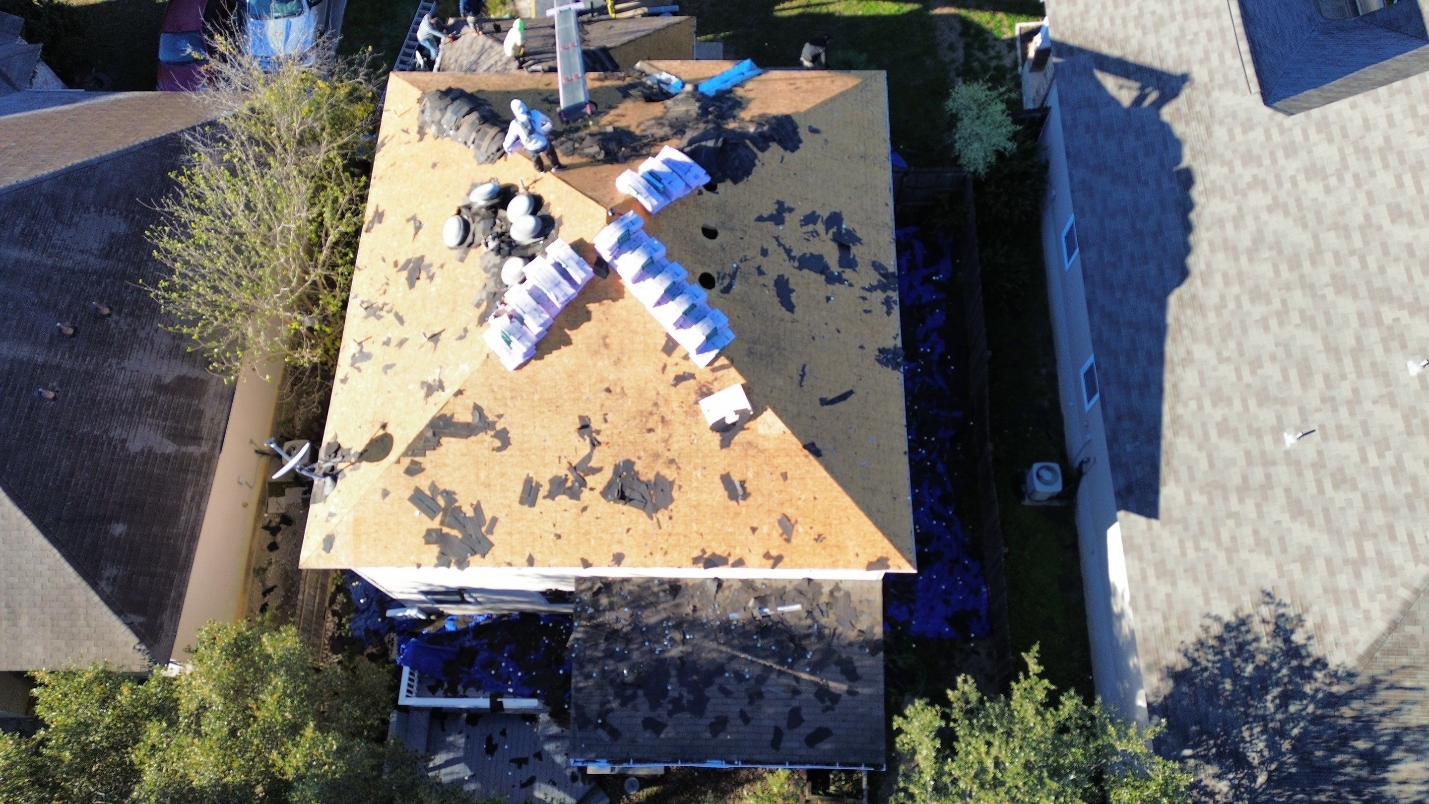 San Antonio Roof Project  by Bison Roofing  
