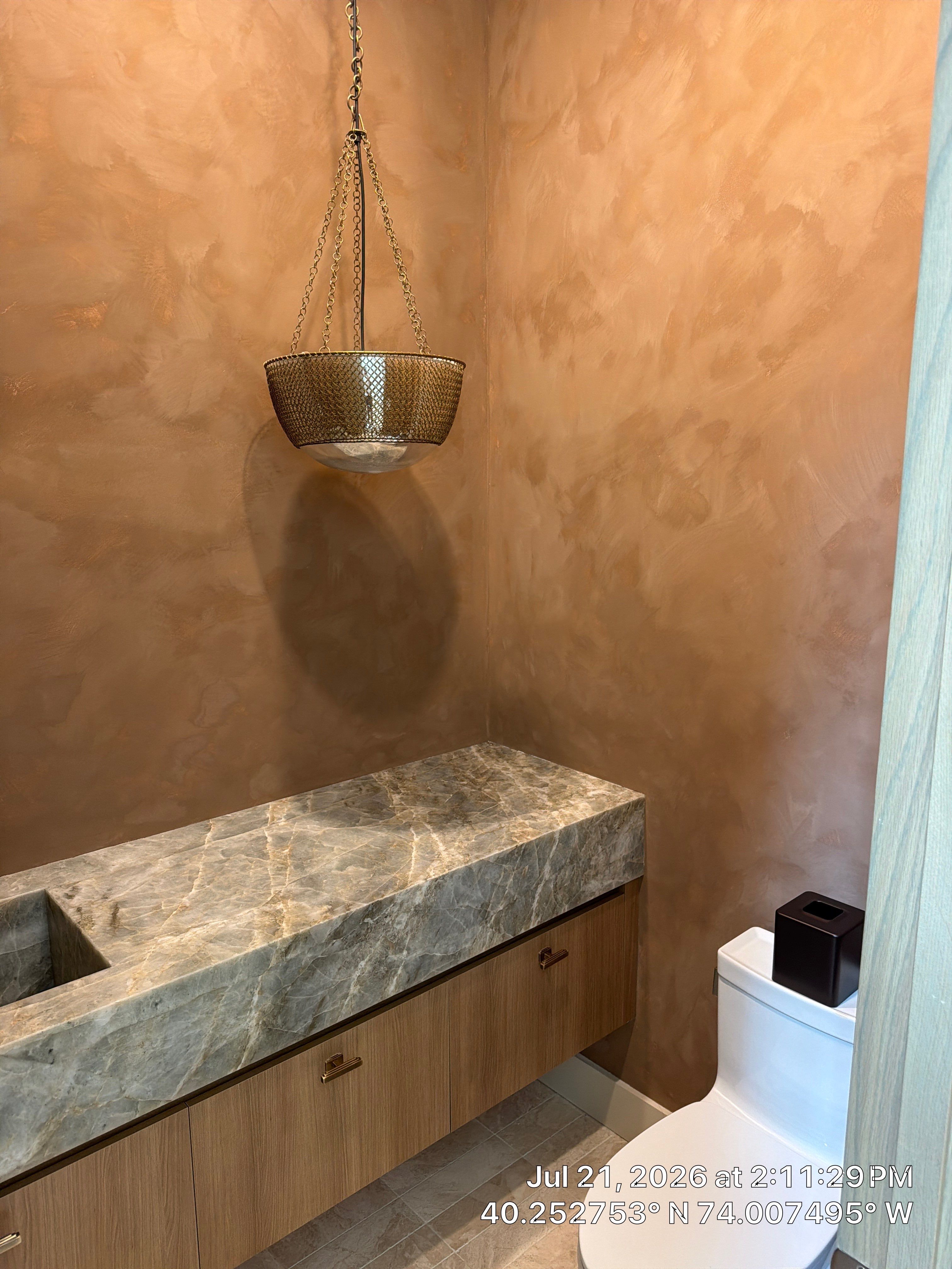 Limewash & Wallpaper Installation by Pure Incs