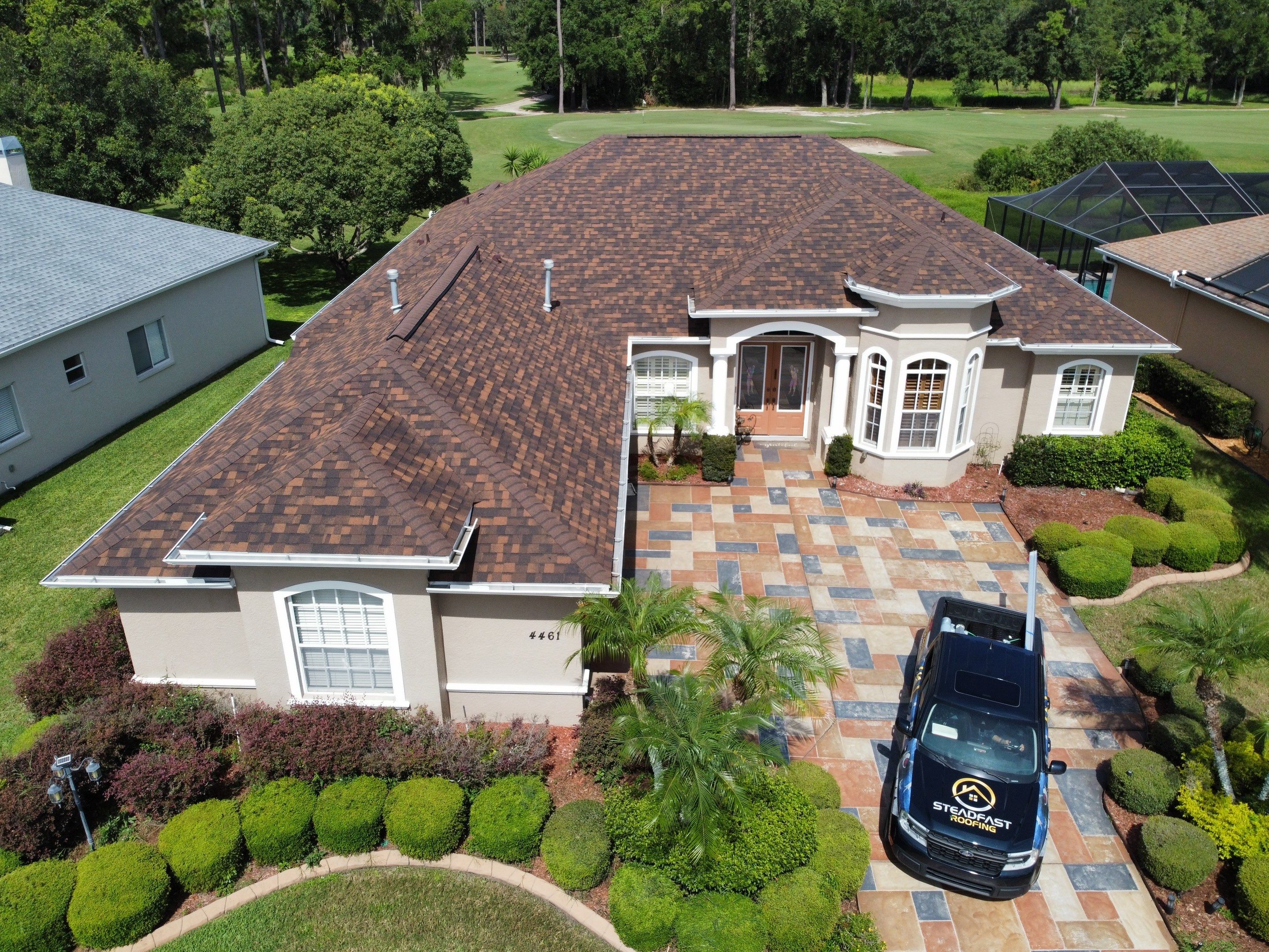 Roof Replacement in Brooksville, FL. by Steadfast Roofing