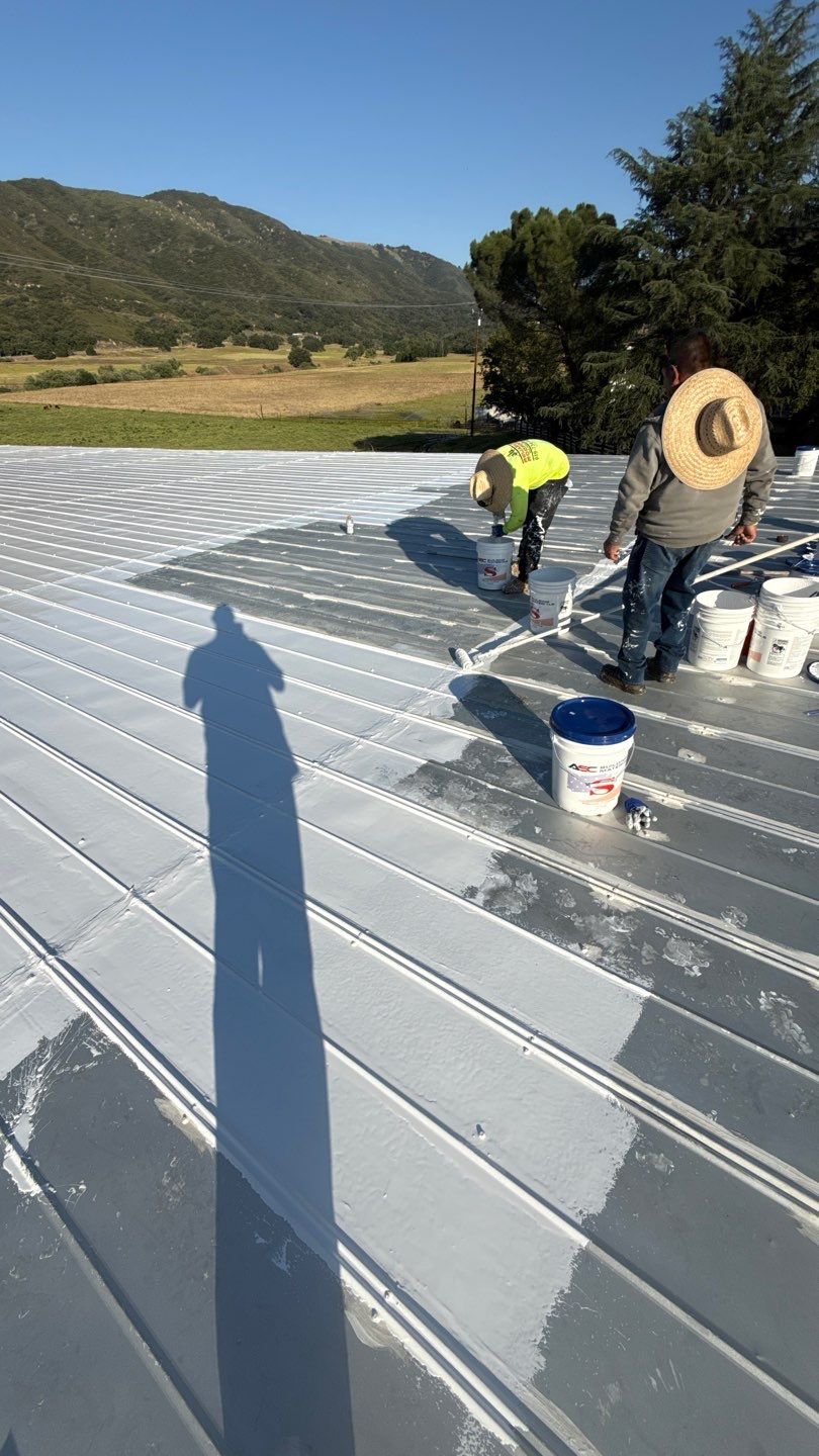 Metal Roof Silicone Coating and Structural Repair in San Ysabel by Reliable Roofing San Diego Inc.