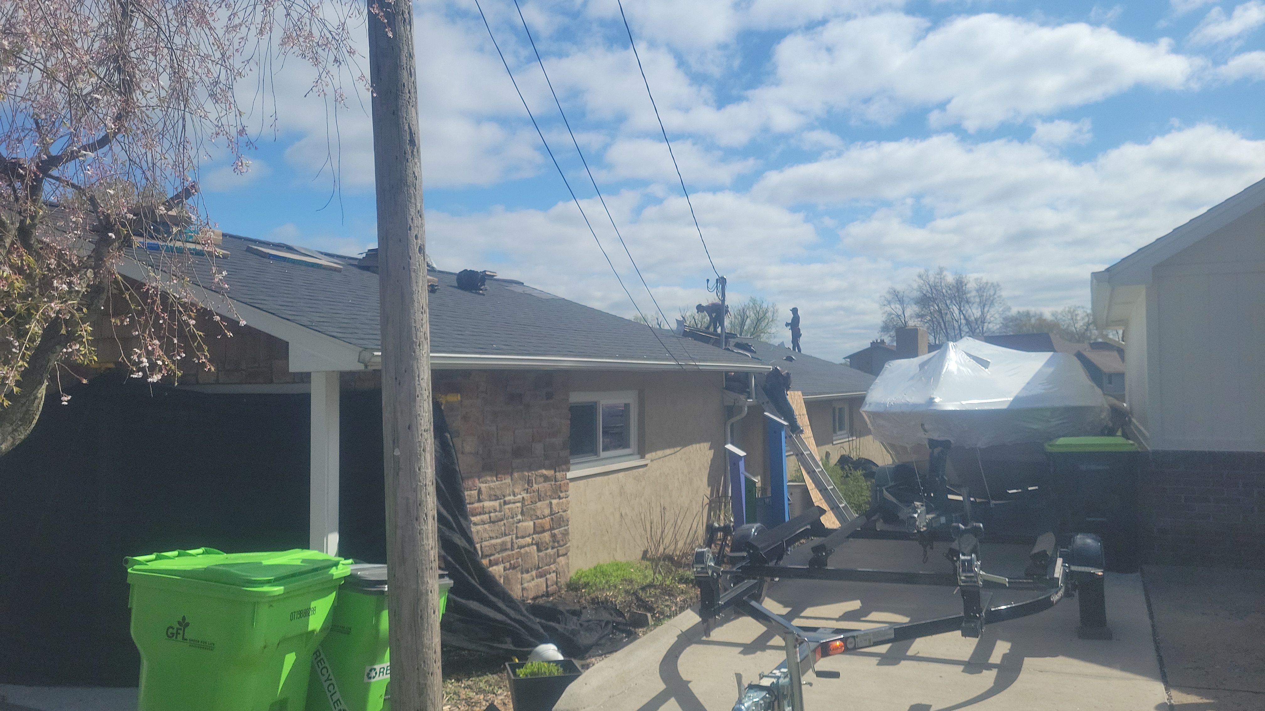 Roof Replacement using CertainTeed Landmark by 180 Contractors