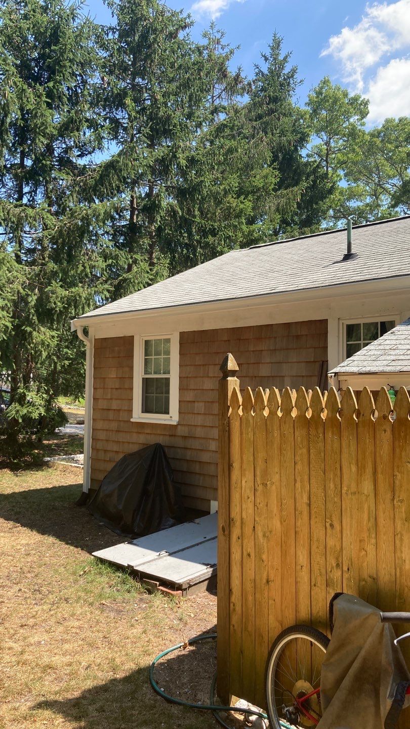 Dennis, MA Gutter Installation using 5" K-Style Aluminum Duo Pro Gutter by Gutter Pro Enterprises