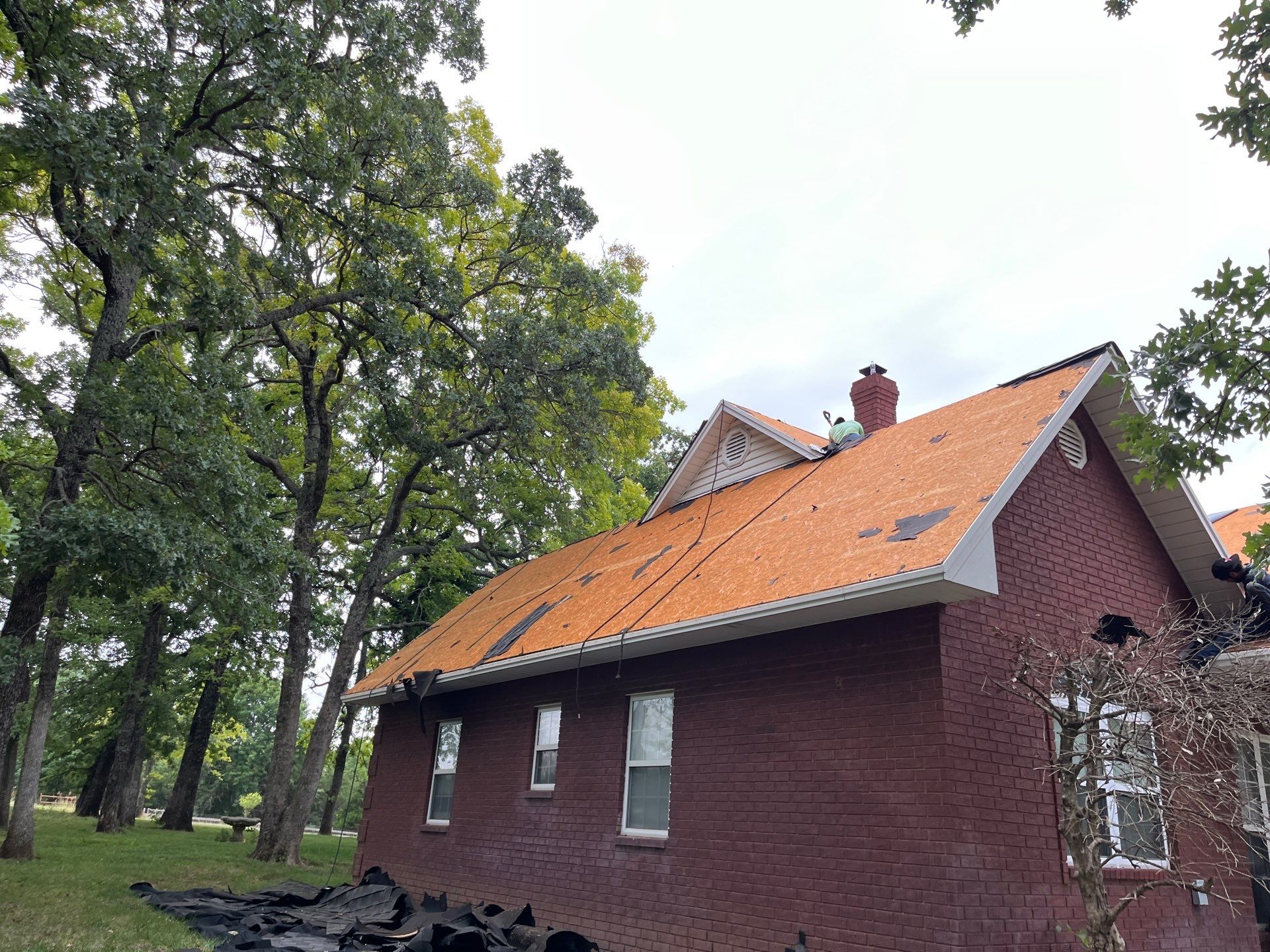 GAF Timberline Roof Replacement in Wynnewood, Oklahoma by BANA Roofing and Solar Supply
