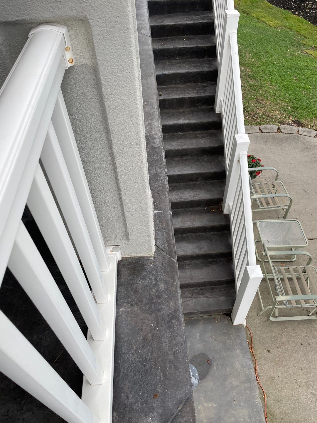 Concrete using AcryFin by DuraSeal