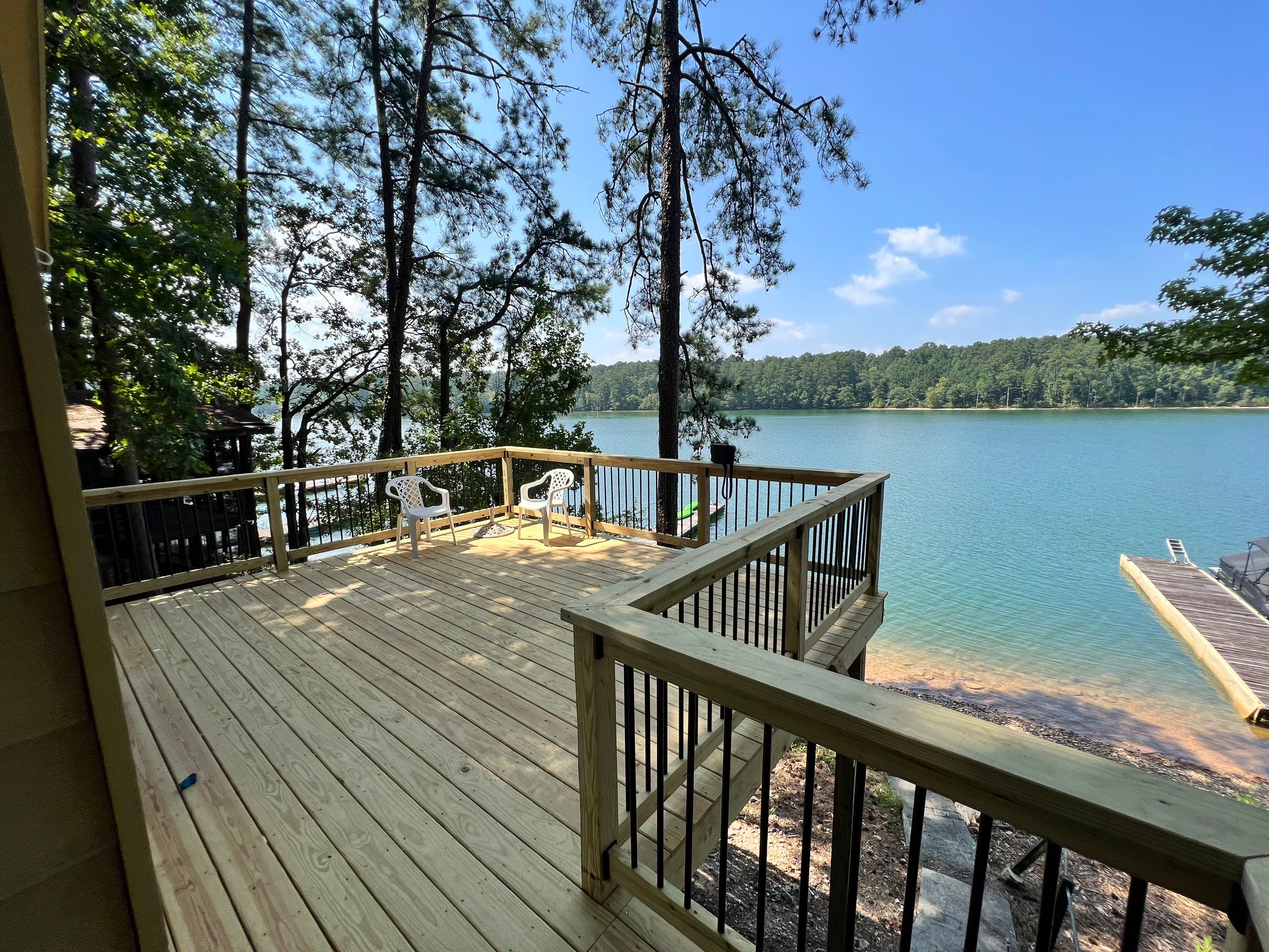 Lakefront Room Addition and Custom Deck Build in Acworth by Swift Home Renovations 