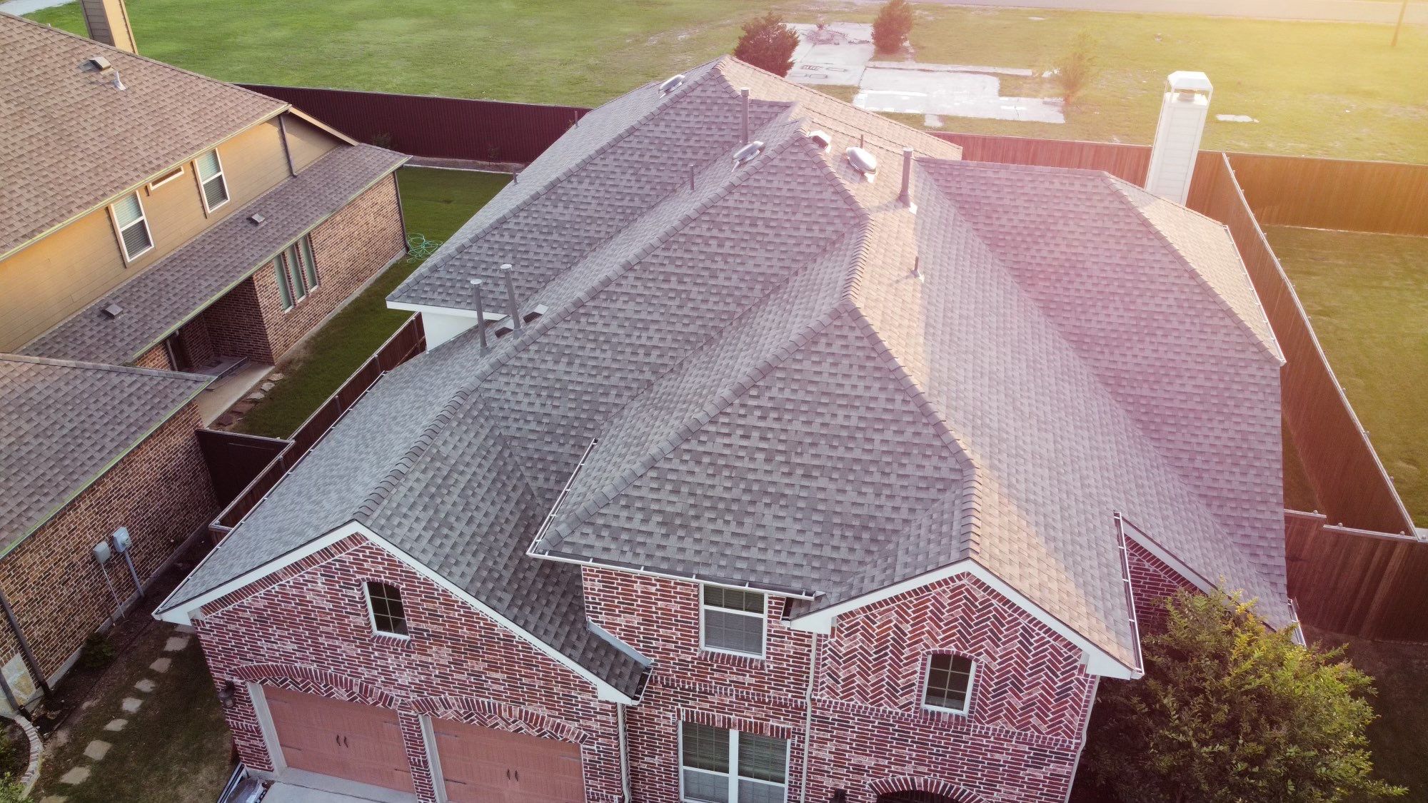 Residential Roofing Installation using GAF Timberline HDZ Weathered Wood by OneSource Roofing and Restoration