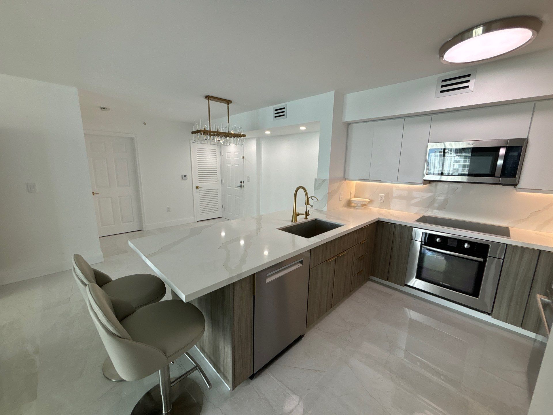 Miami Condo Unit Renovation by The Goat Contractor ( Giampri Corp)