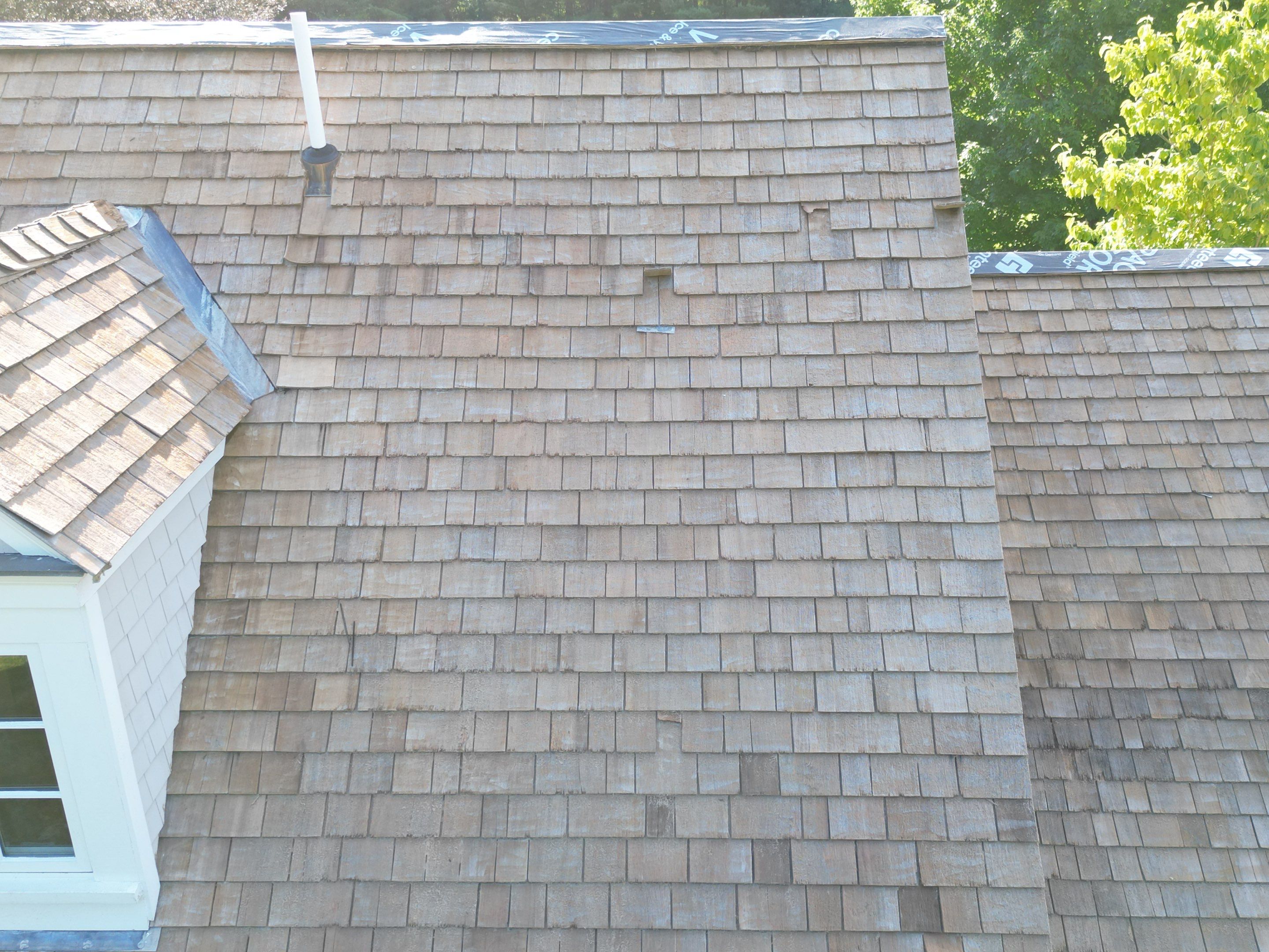 Cedar Shake Roof Restoration by Mighty Dog Roofing of Greater Middlesex County